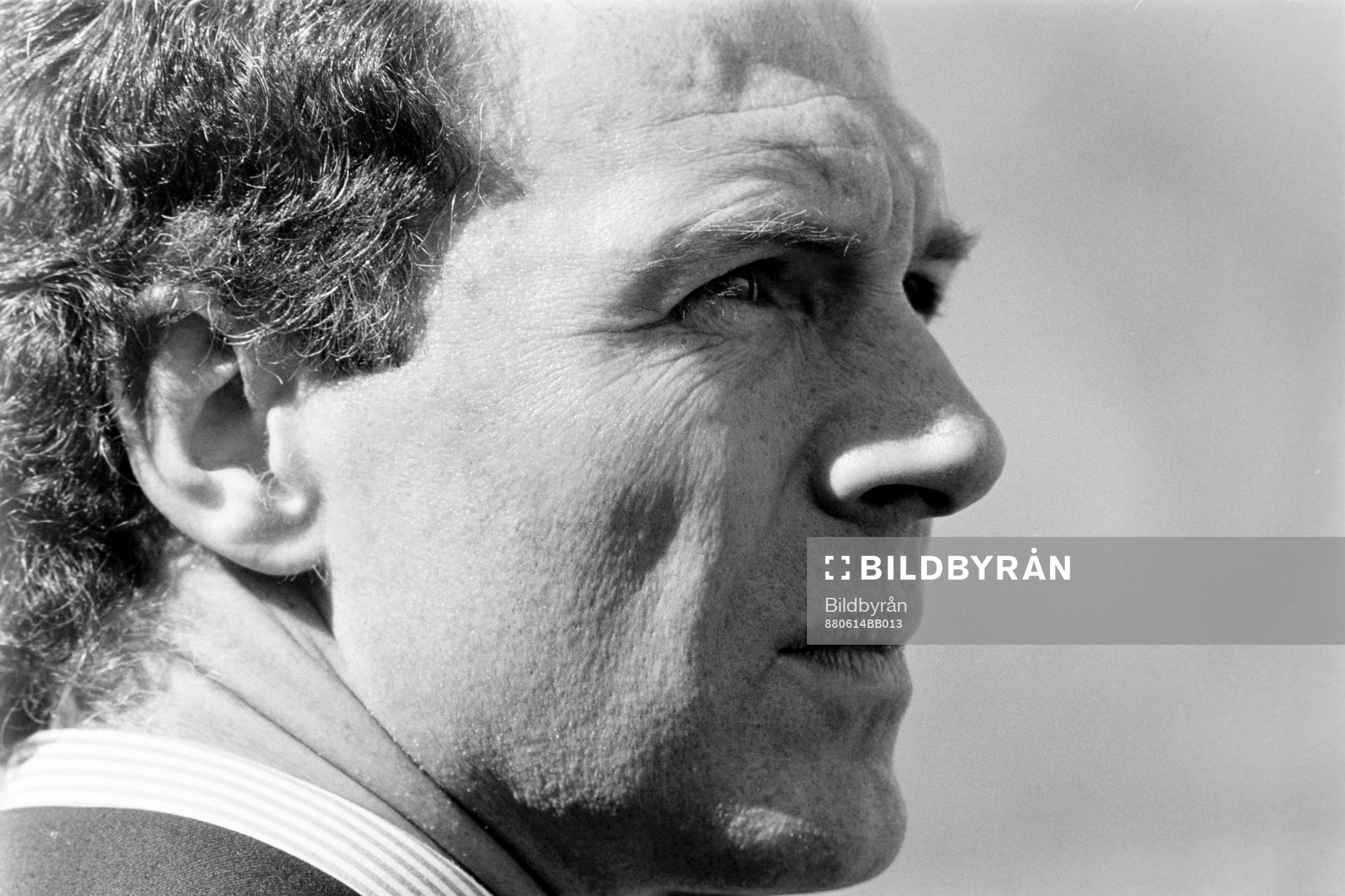 Franz Beckenbauer, förbundskapten i Västtyskland