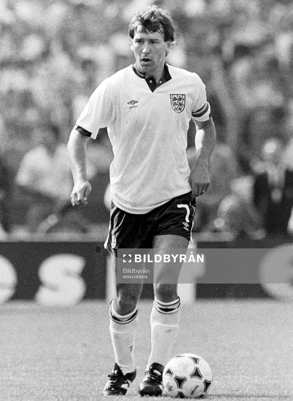 Fotboll, EM, England - Holland, 1-3: Bryan Robson, England