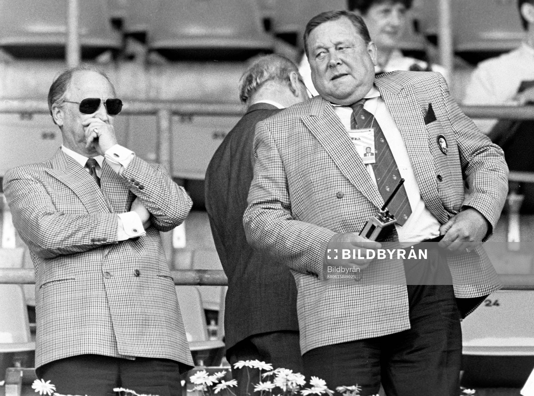 Lennart Johansson, UEFA på läktaren