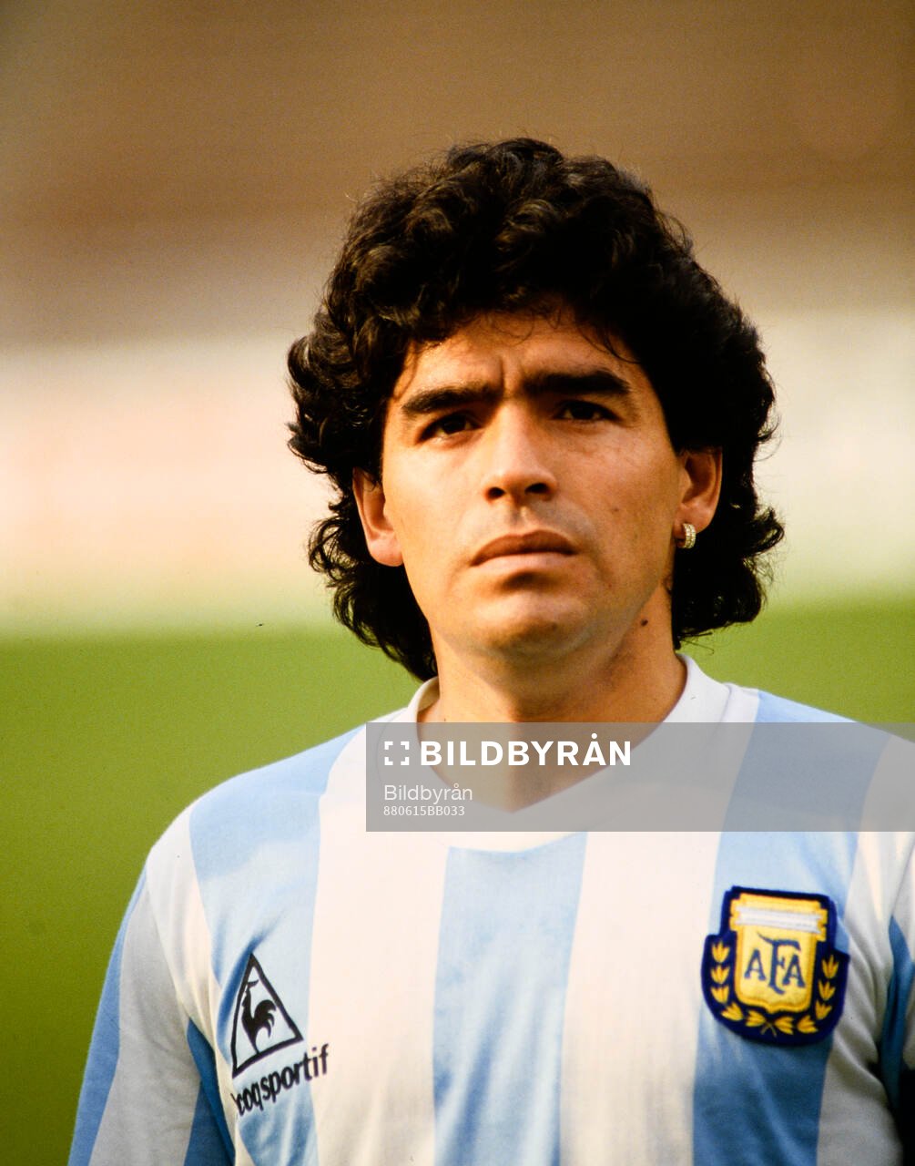 Football, Four Nation Tournament in Berlin 1988, Soviet Union - Argentina: Diego Armando Maradona, Argentina.