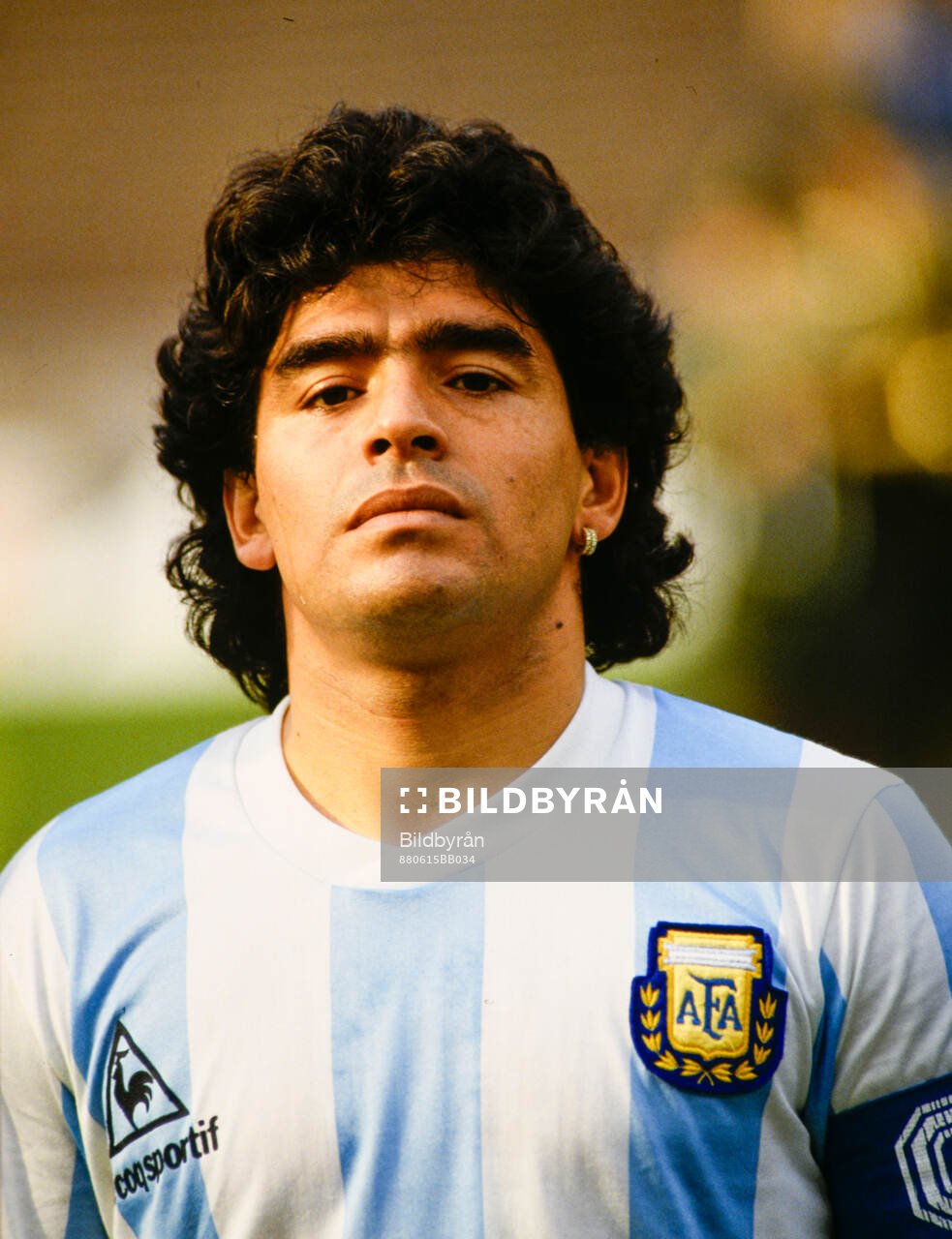 Football, Four Nation Tournament in Berlin 1988, Soviet Union - Argentina: Diego Armando Maradona, Argentina.