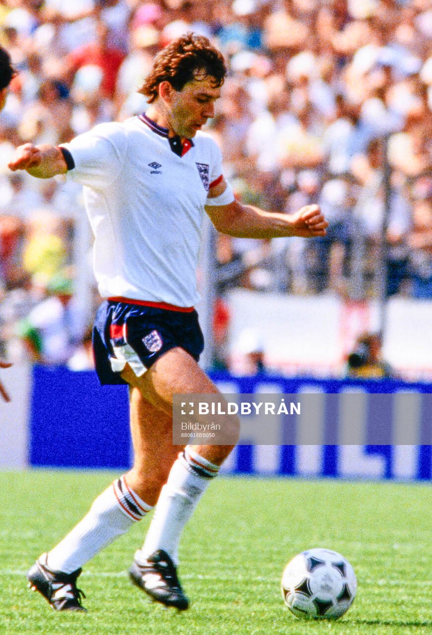 Englands Bryan Robson