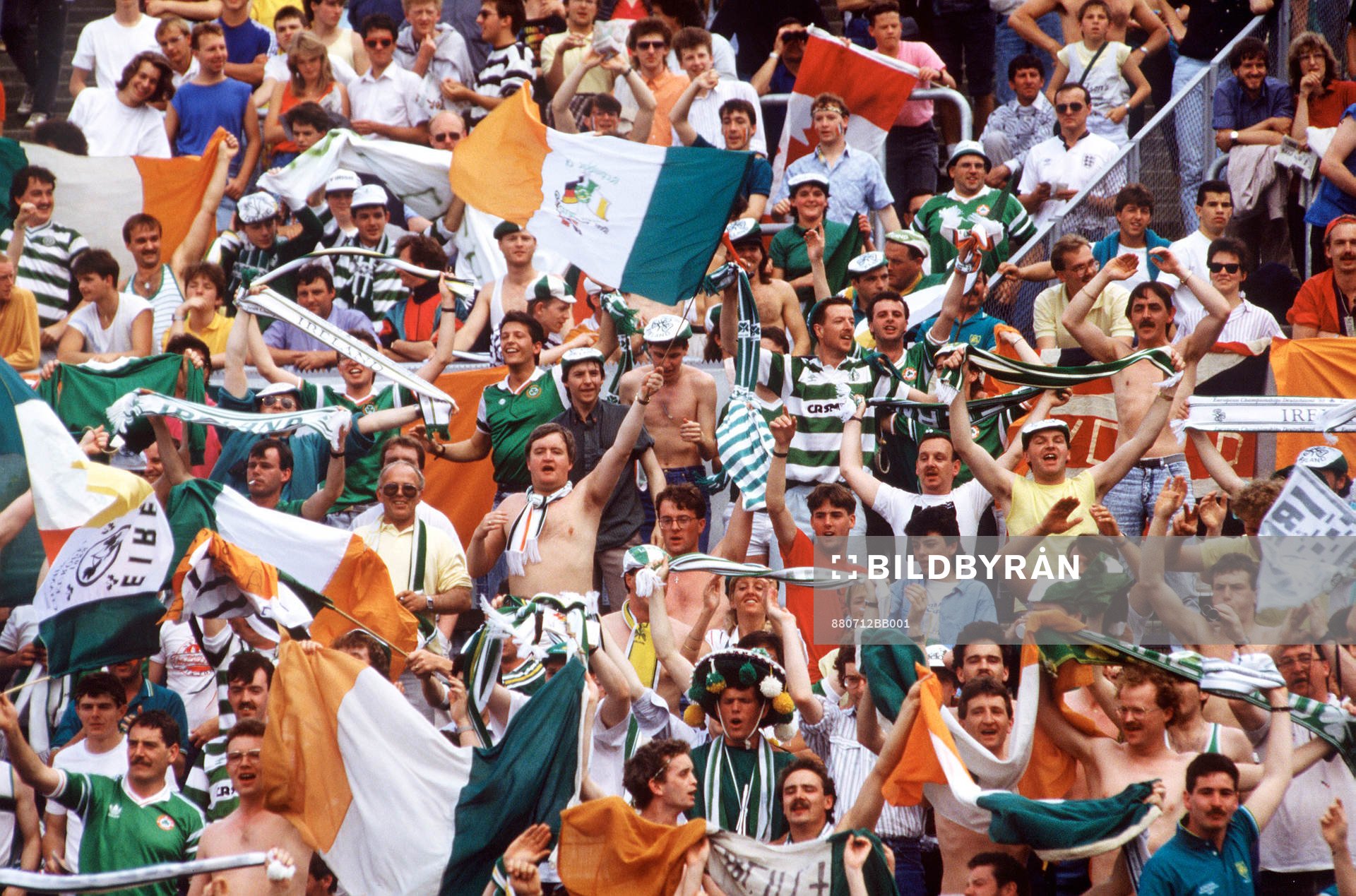 Publik, fans, supporter, Irland (irländska)
