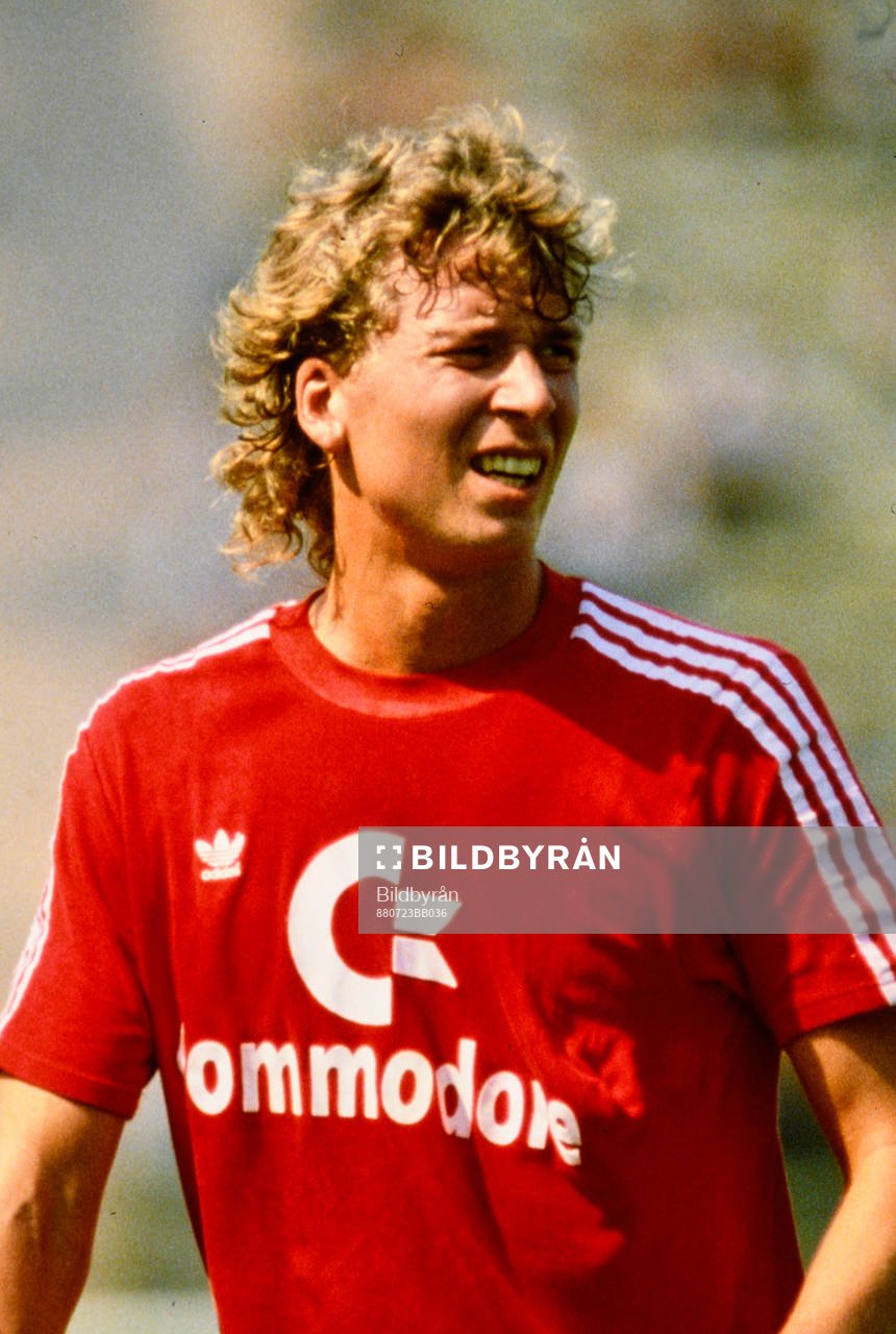 Fotboll, Bundesliga, Bayern München - Eintracht Frankfurt: Johnny Ekström, Bayern München.