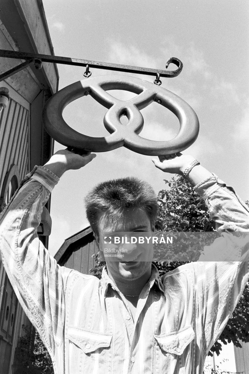 Thomas Sjögren med kringla