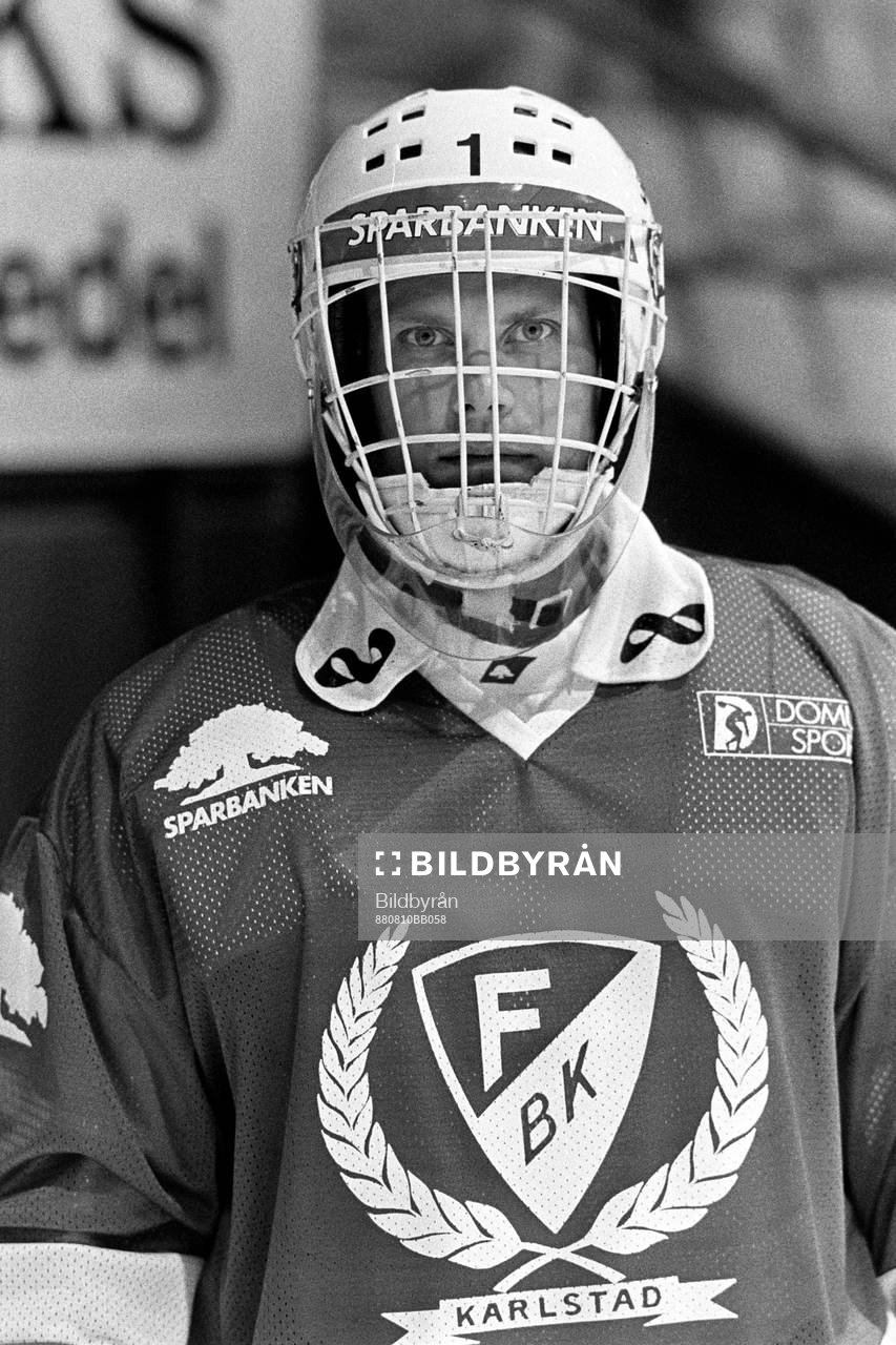 Anders Bergman, målvakt i Färjestad