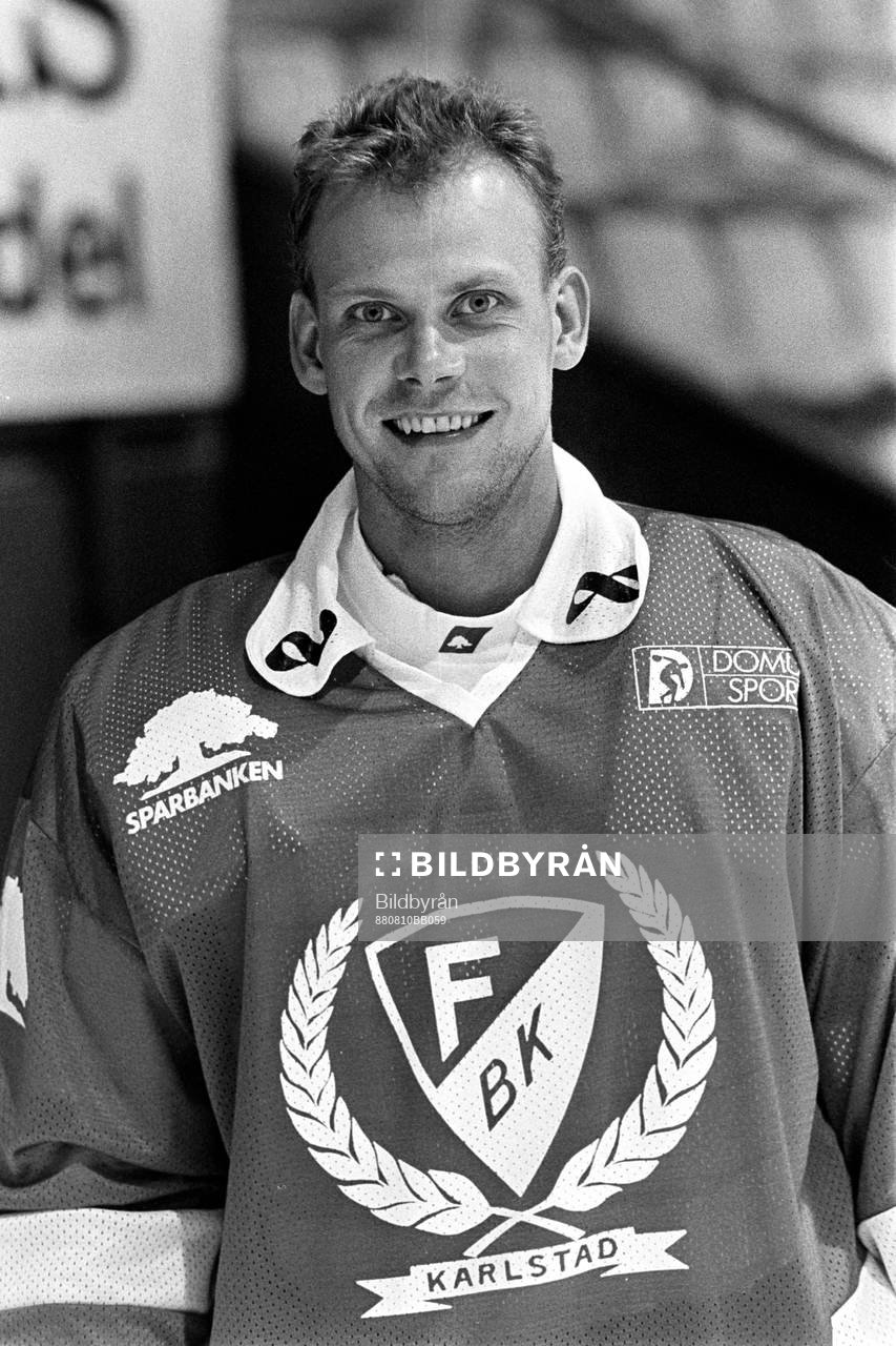 Anders Bergman, målvakt i Färjestad