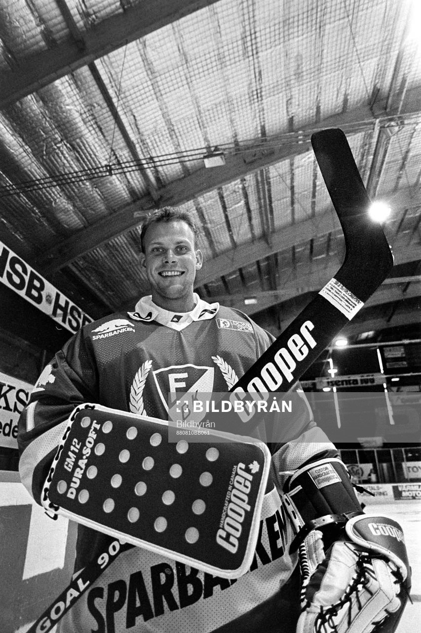 Anders Bergman, målvakt i Färjestad