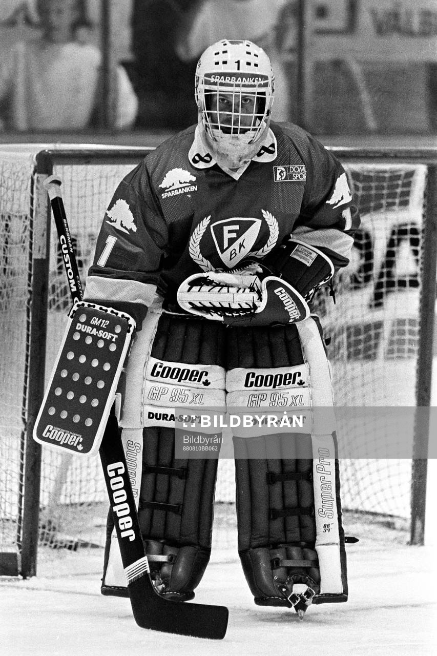 Anders Bergman, målvakt i Färjestad