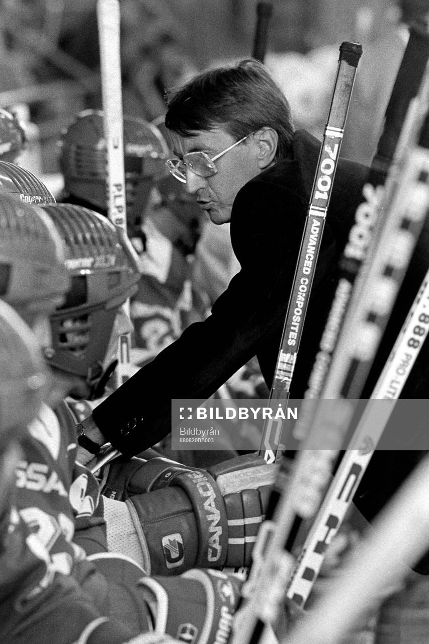 Curt Lindström, tränare i Kloten