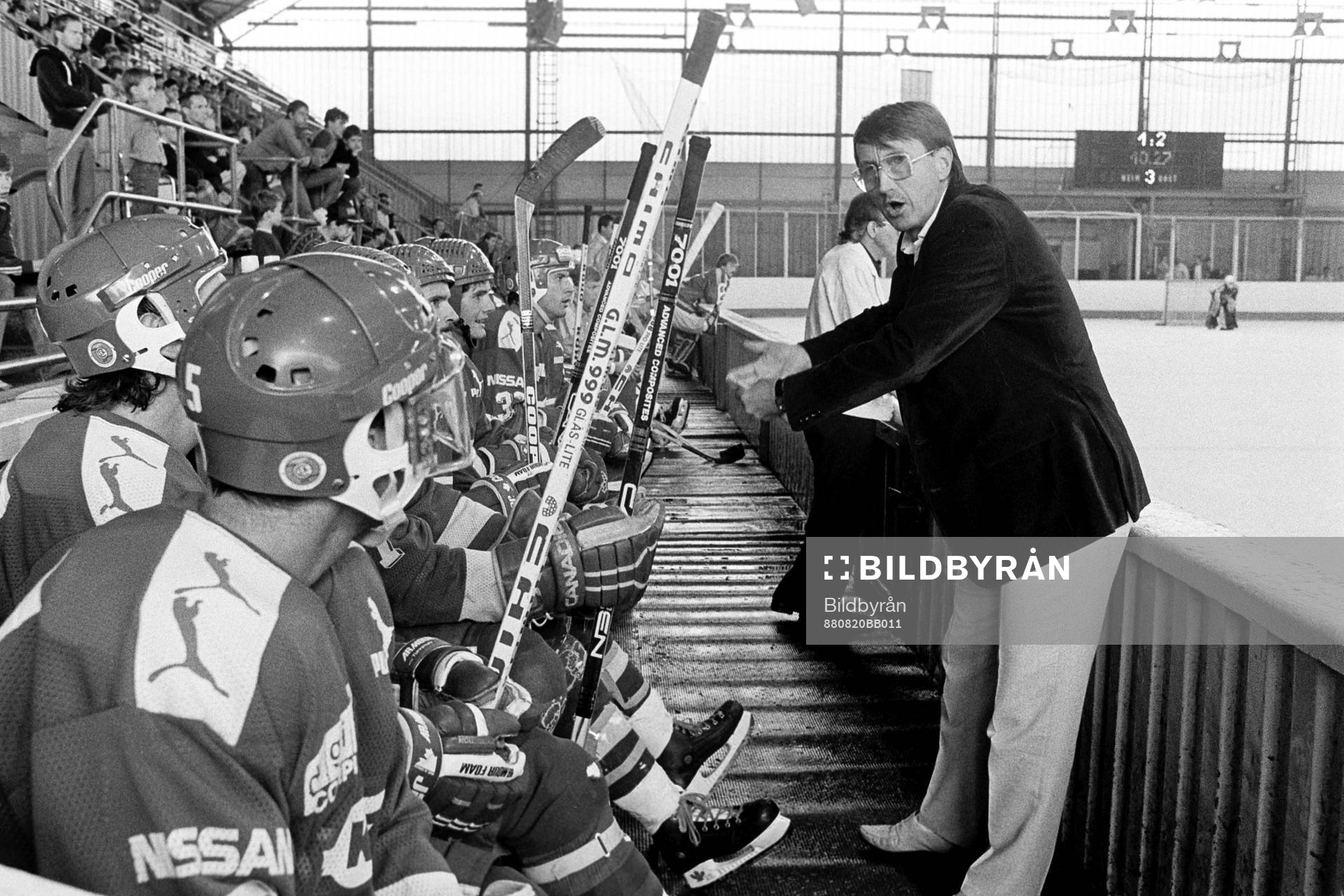 Curt Lindström, tränare i Kloten