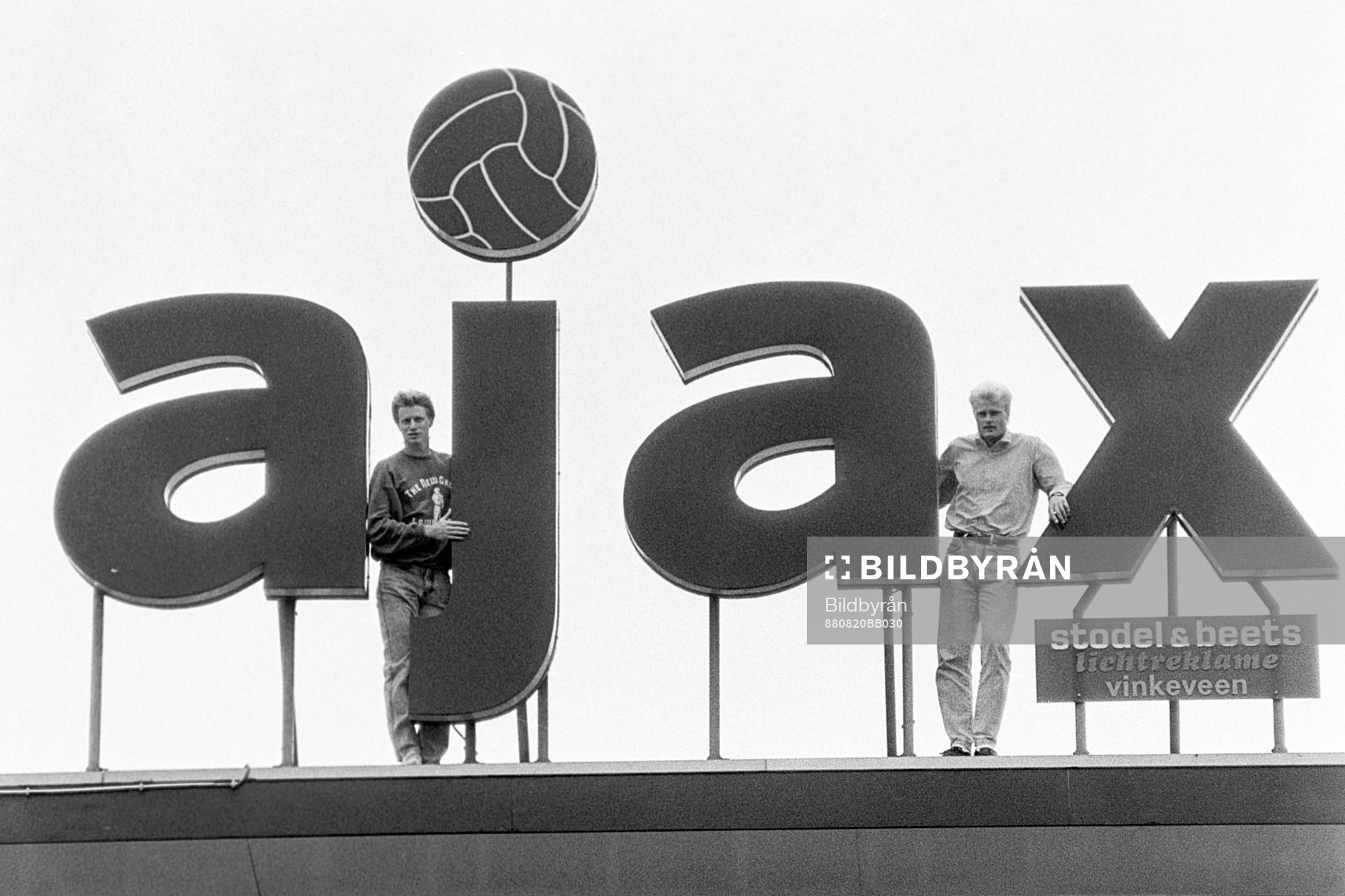 Stefan Pettersson och Peter Larsson, Ajax