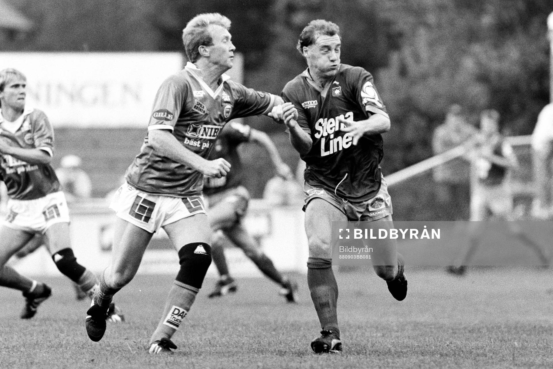 Ingemar Nilsson, Markaryd och Stuart McManus, Örgryte