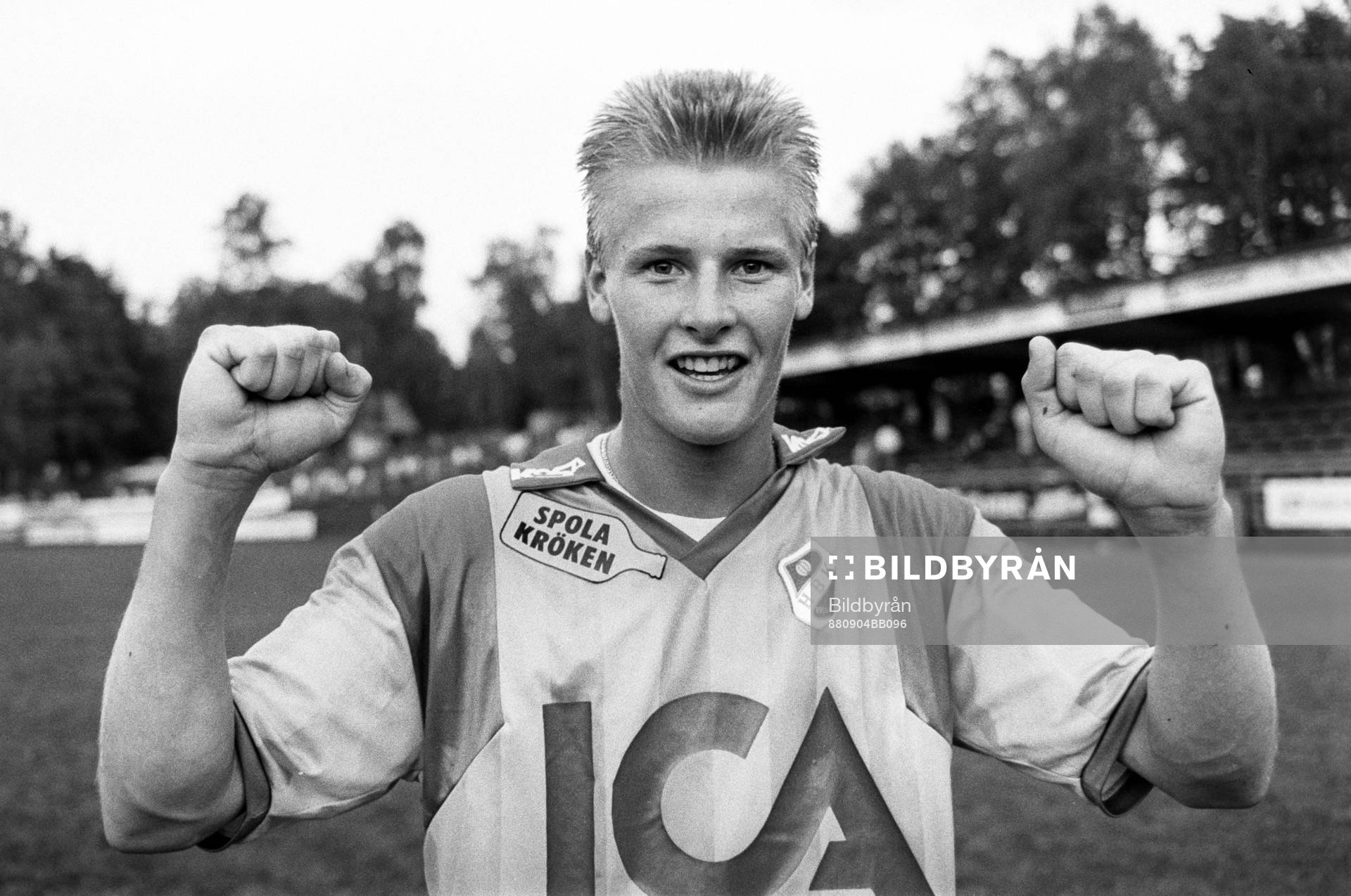 Halmstads Anders Johansson jublar