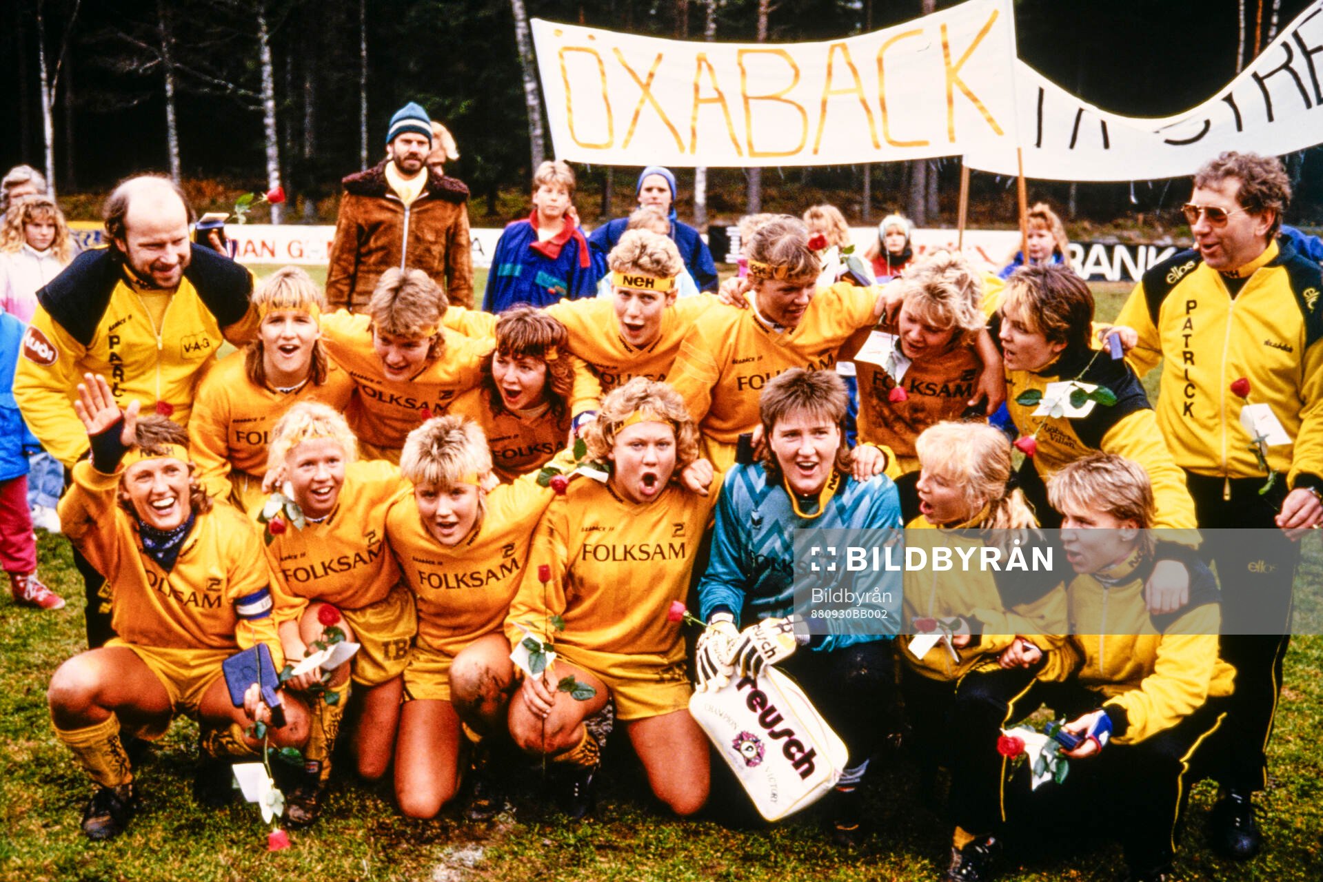 Fotboll, damallsvenskan (första), SM-final, Öxabäck -