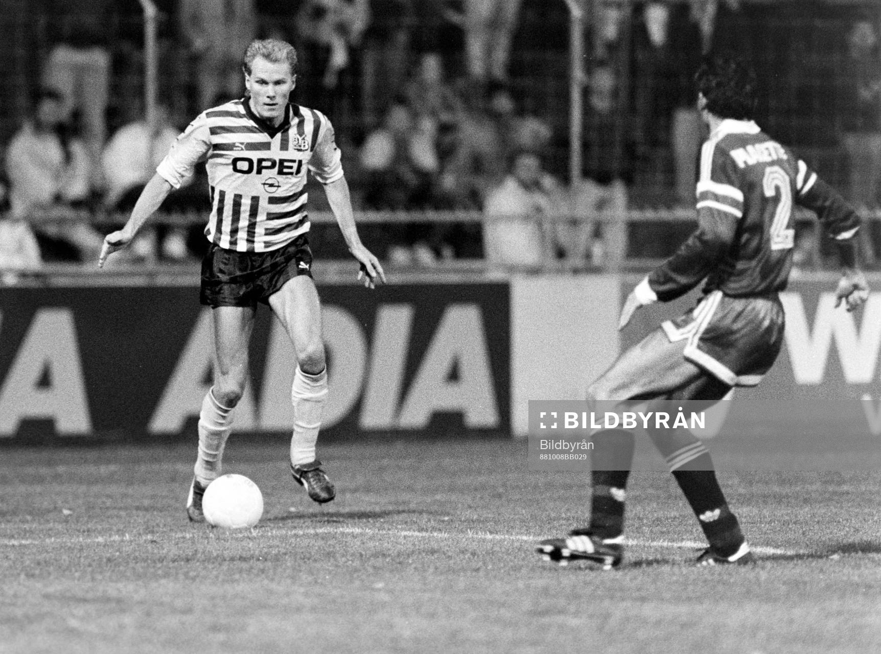 Björn Nilsson, Young Boys med bollen