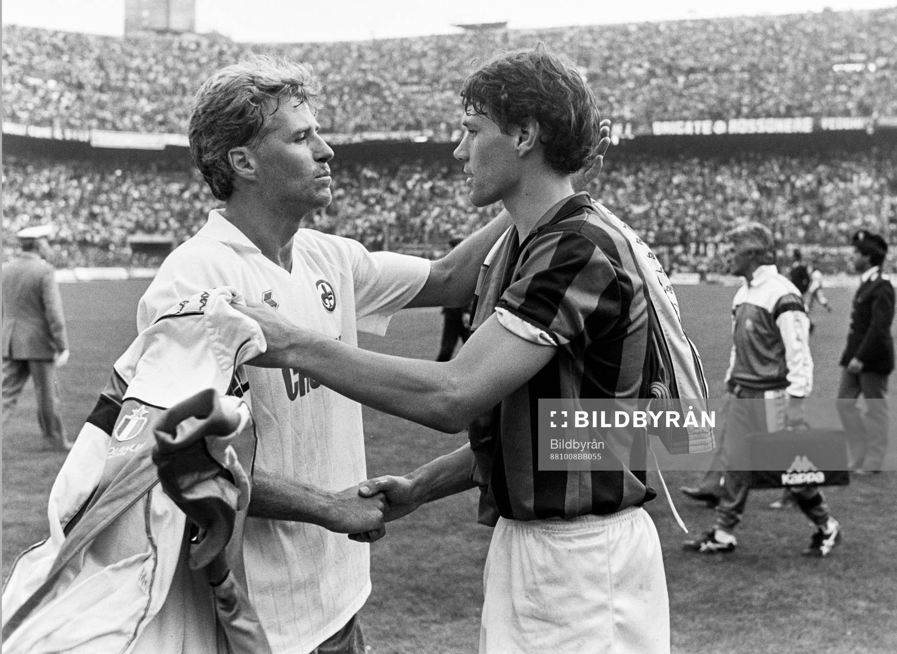 Glenn Hysén, Fiorentina. och Marco Van Basten, Milan