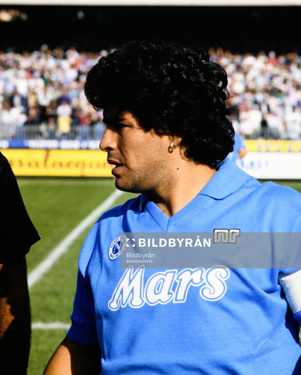 Fotboll, Serie A, Napoli -  Atalanta BC, Diego Maradona,