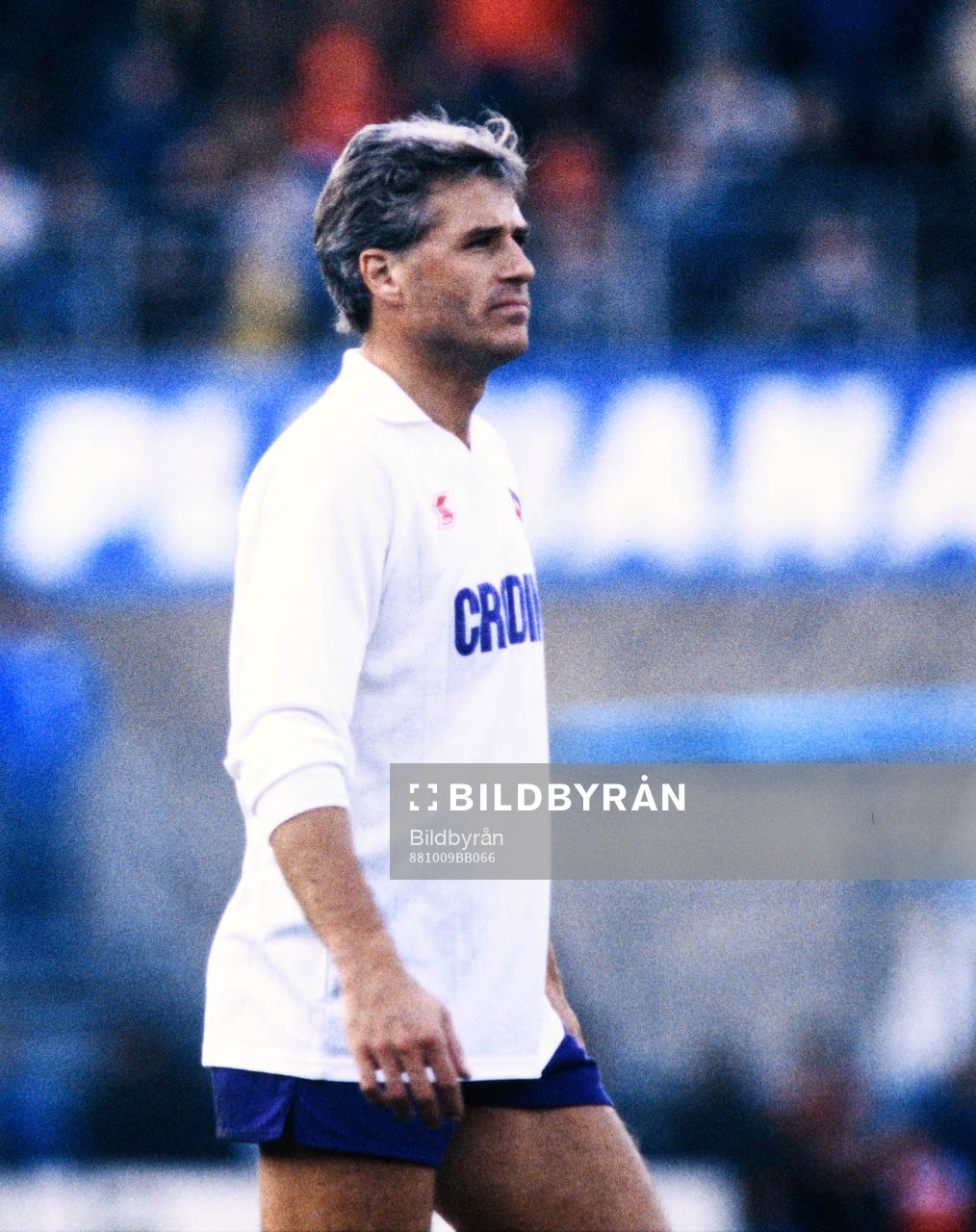 Fotboll, Serie A, Milan - Fiorentina: Fiorentinas Glenn Hysén.
