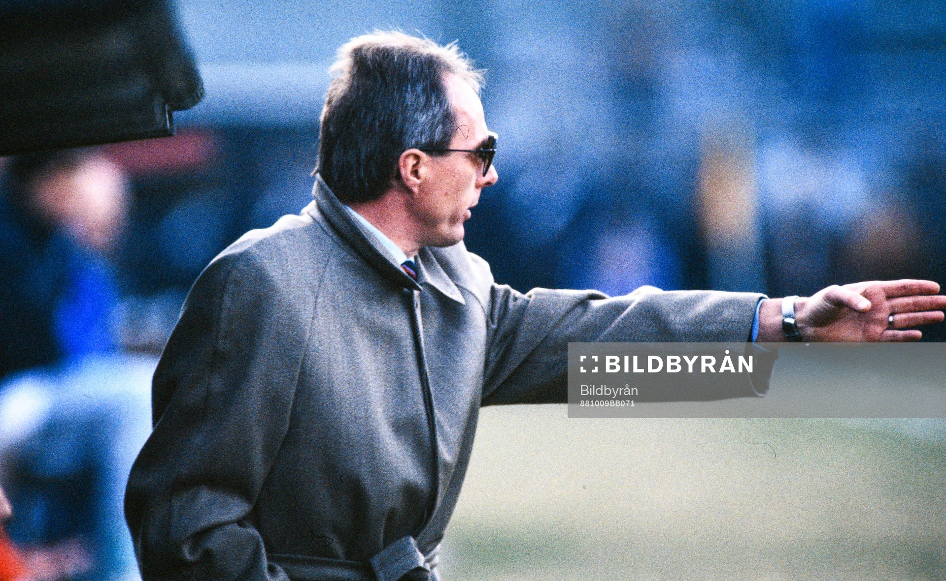 Fotboll, Serie A, Milan - Fiorentina: Fiorentinas tränare Sven-Göran Eriksson.