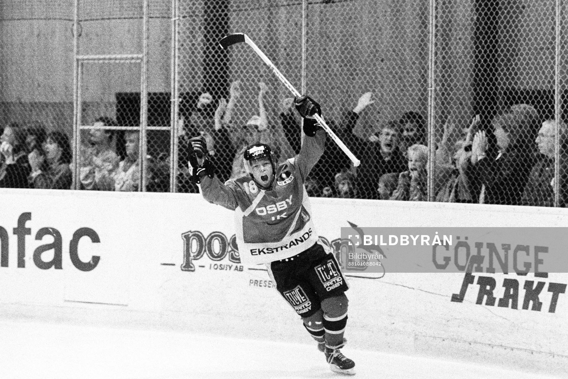 Osbys Patrik Nilsson jublar