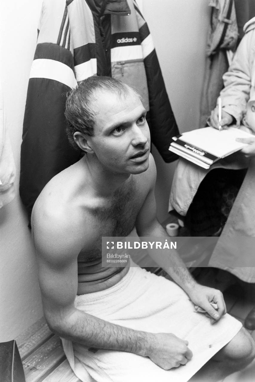Östers målvakt Thomas Ravelli
