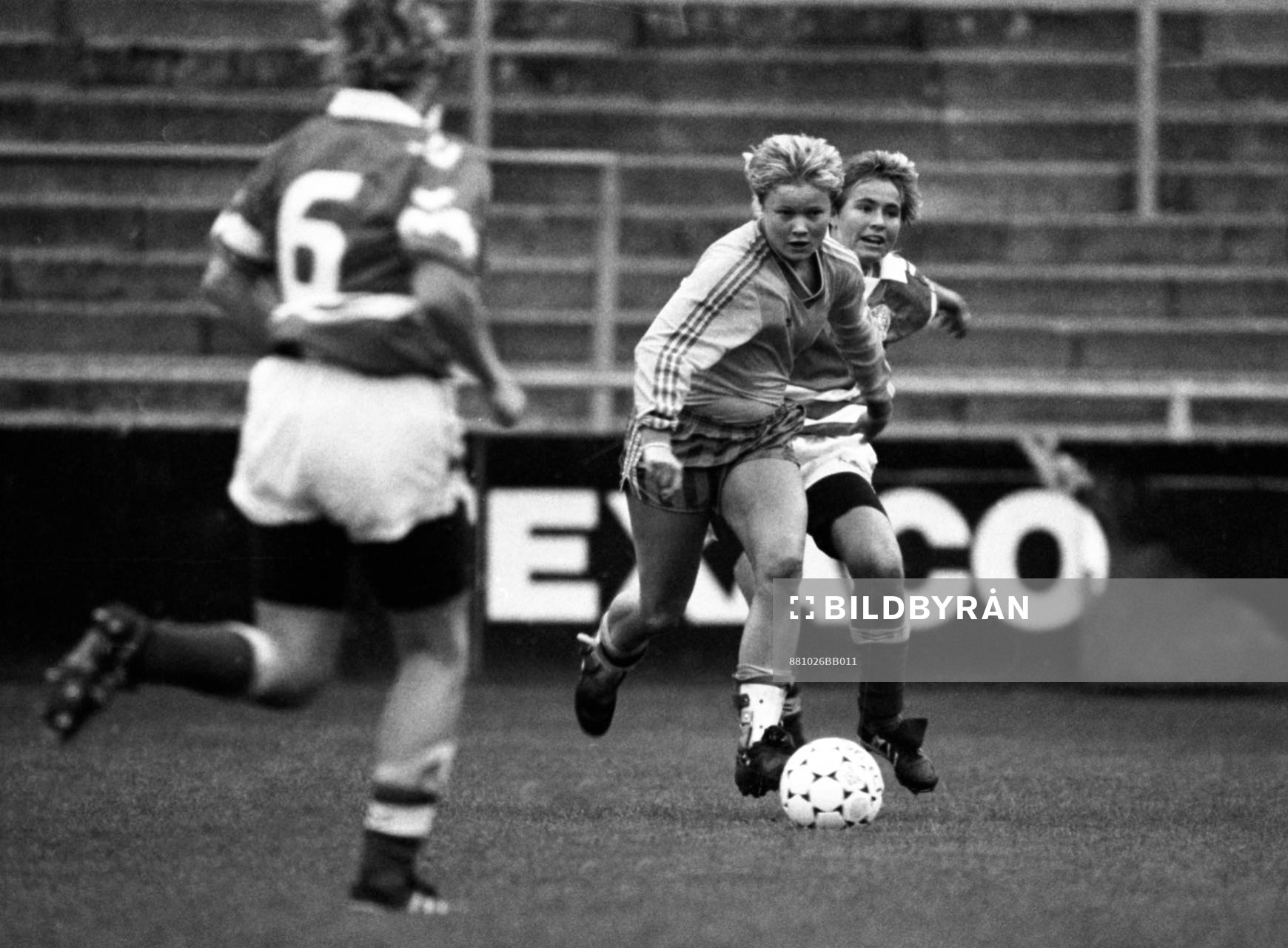 Anneli Andelén stormar fram