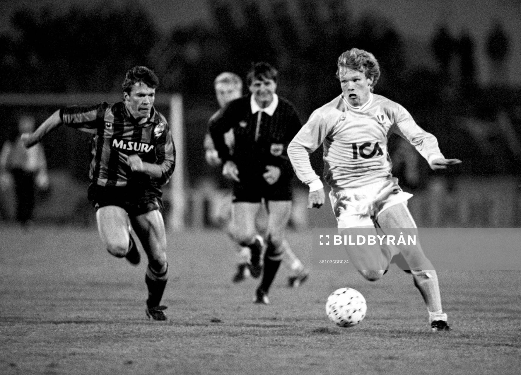 Malmös Leif Engqvist med bollen