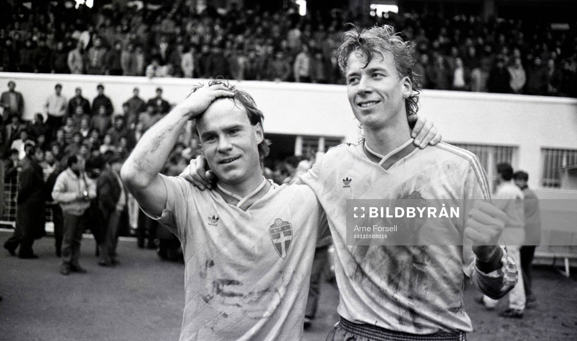 Hans Holmqvist och Johnny Ekström, Sverige