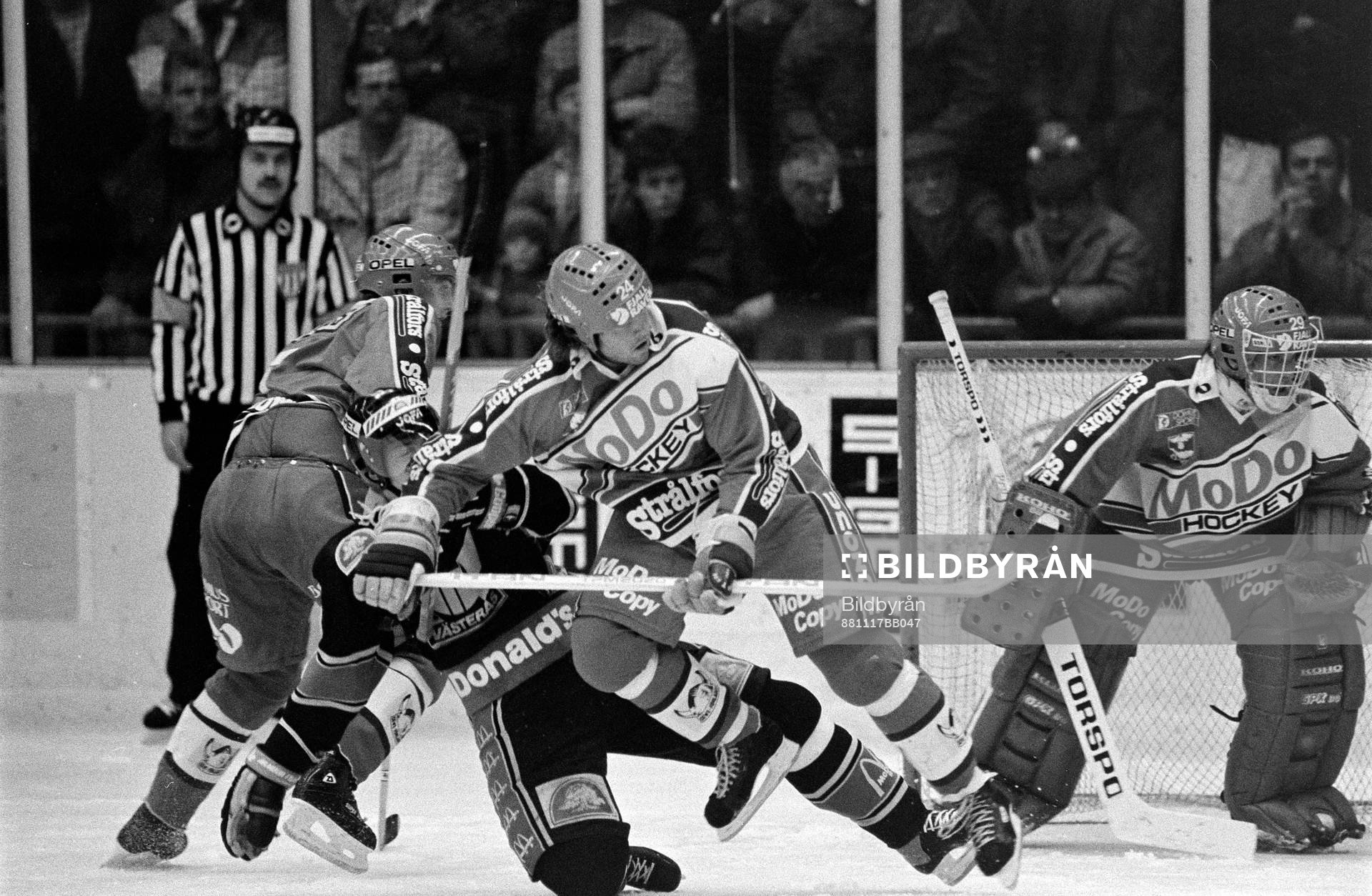Jens Johansson och Fredrik Andersson, målvakt, Modo