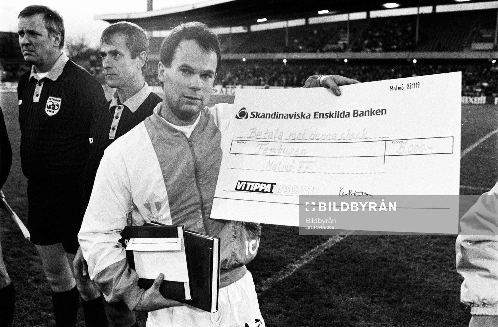 Magnus Andersson, Malmö med check