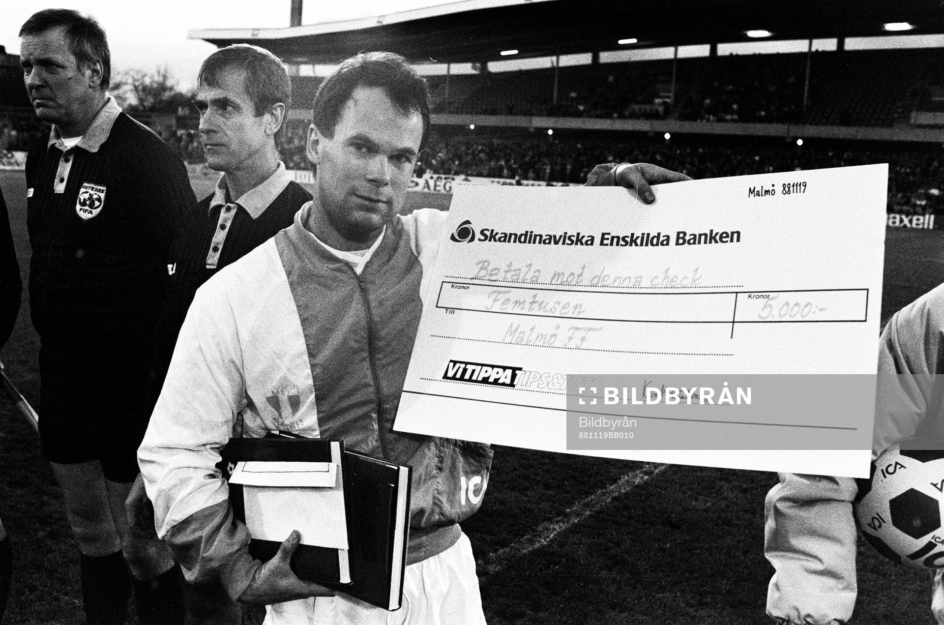 Magnus Andersson, Malmö med check