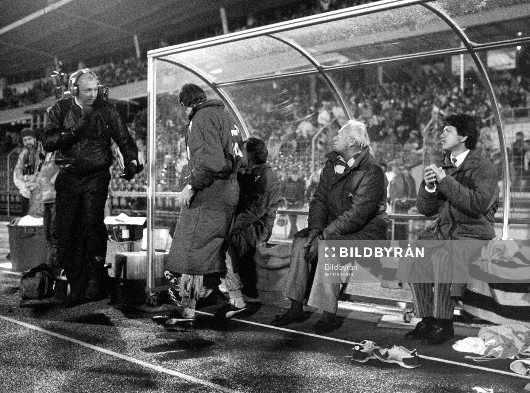 Gunnar Brink, Radiosporten, Roy Hodgson, Hans Cavalli