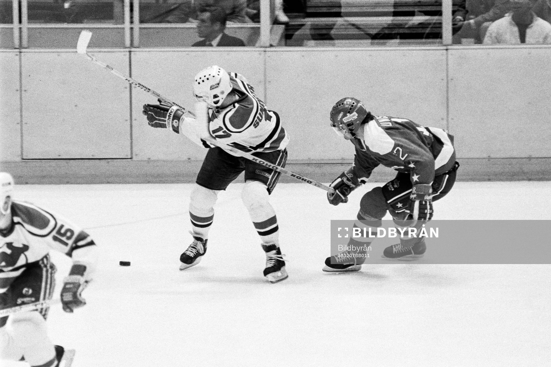 Patrik Sundström, New Jersey och Peter Sundström,