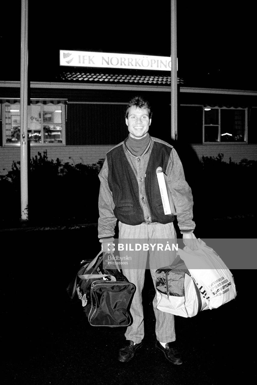 Lars Eriksson, målvakt i Norrköping