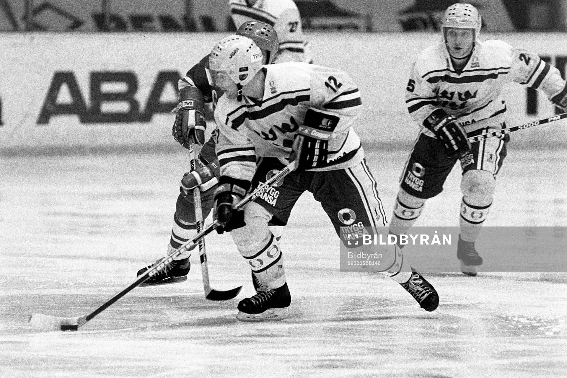 Johan Strömvall, Sverige med pucken