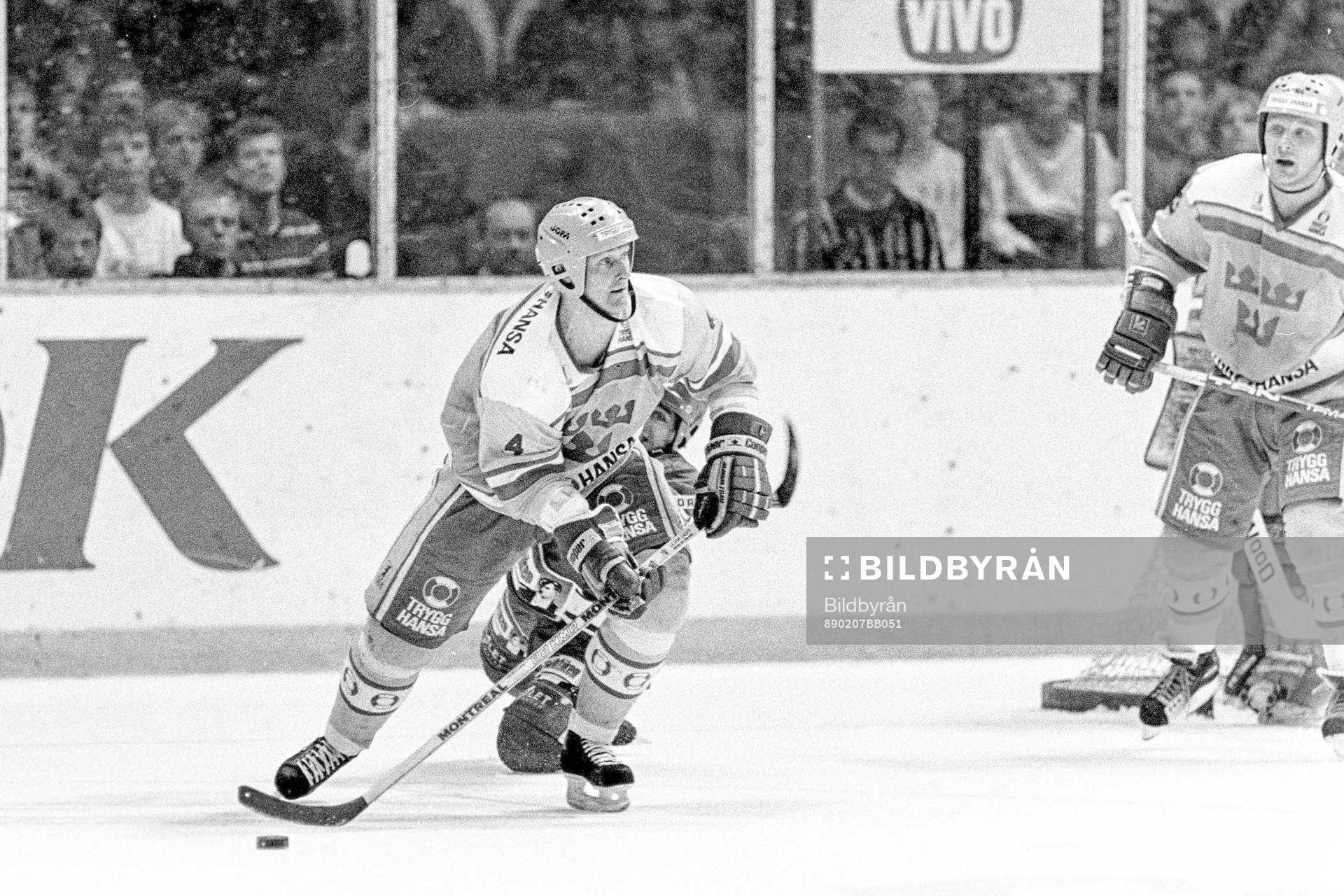 Thom Eklund, Sverige med pucken