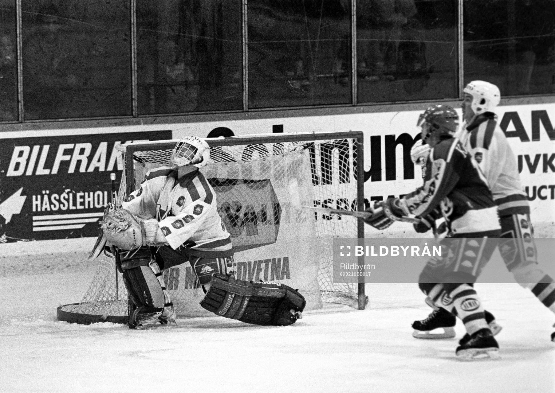 Roger Nordström, målvakt i Syringe