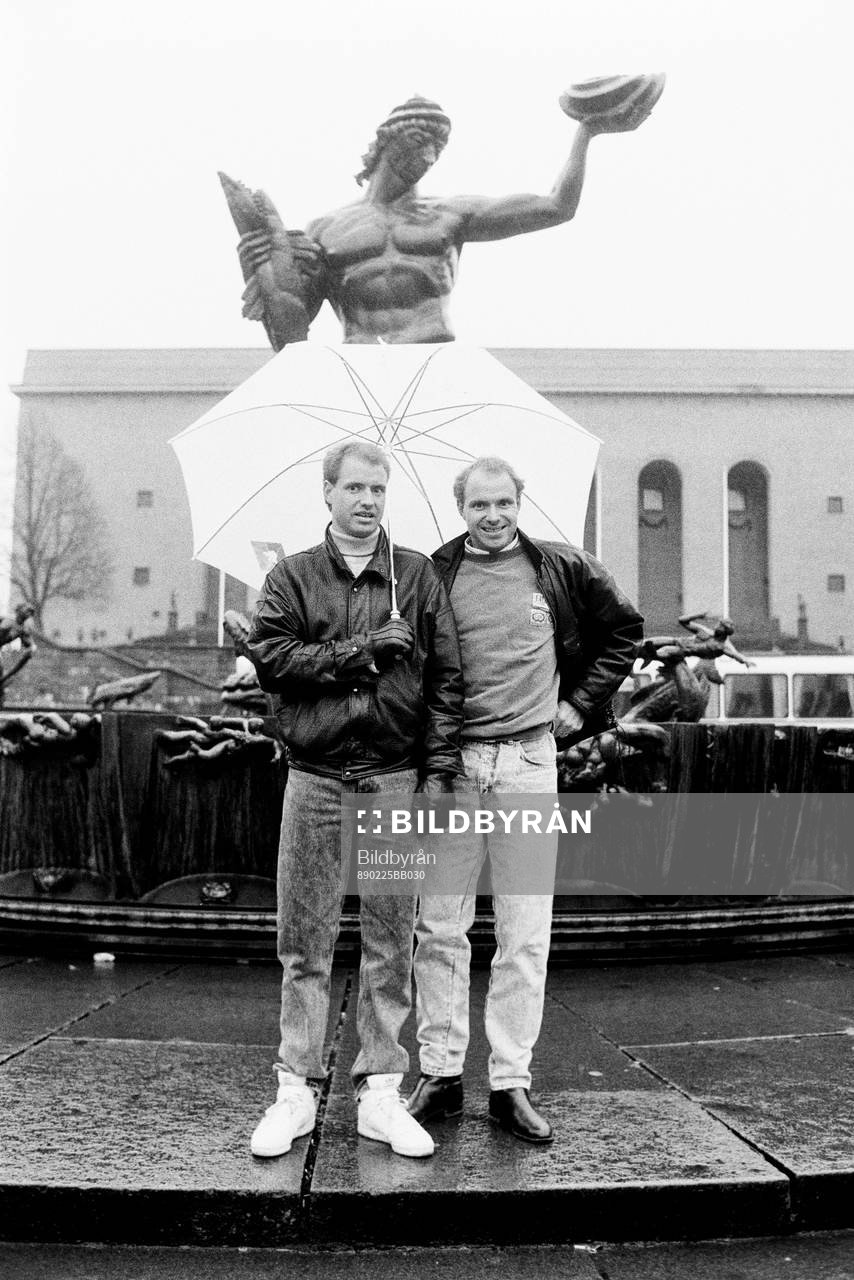 Andreas och Thomas Ravelli