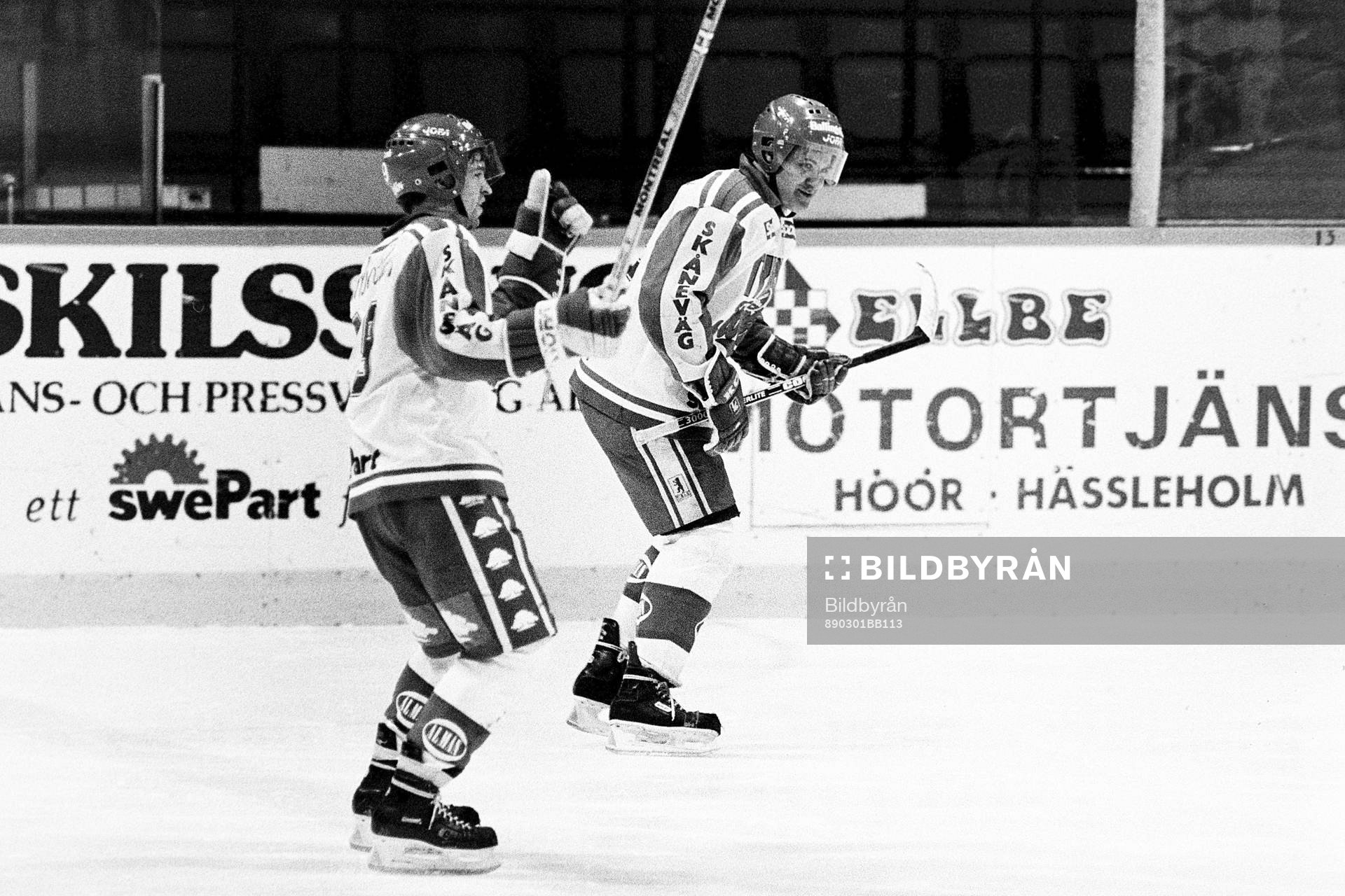 Bosse Friberg och Folke Håkansson