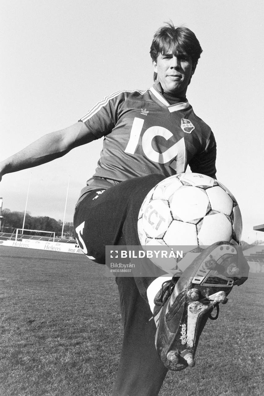 Fotboll, Allsvenskan, Halmstad BK, förhands: Mats Lundgren