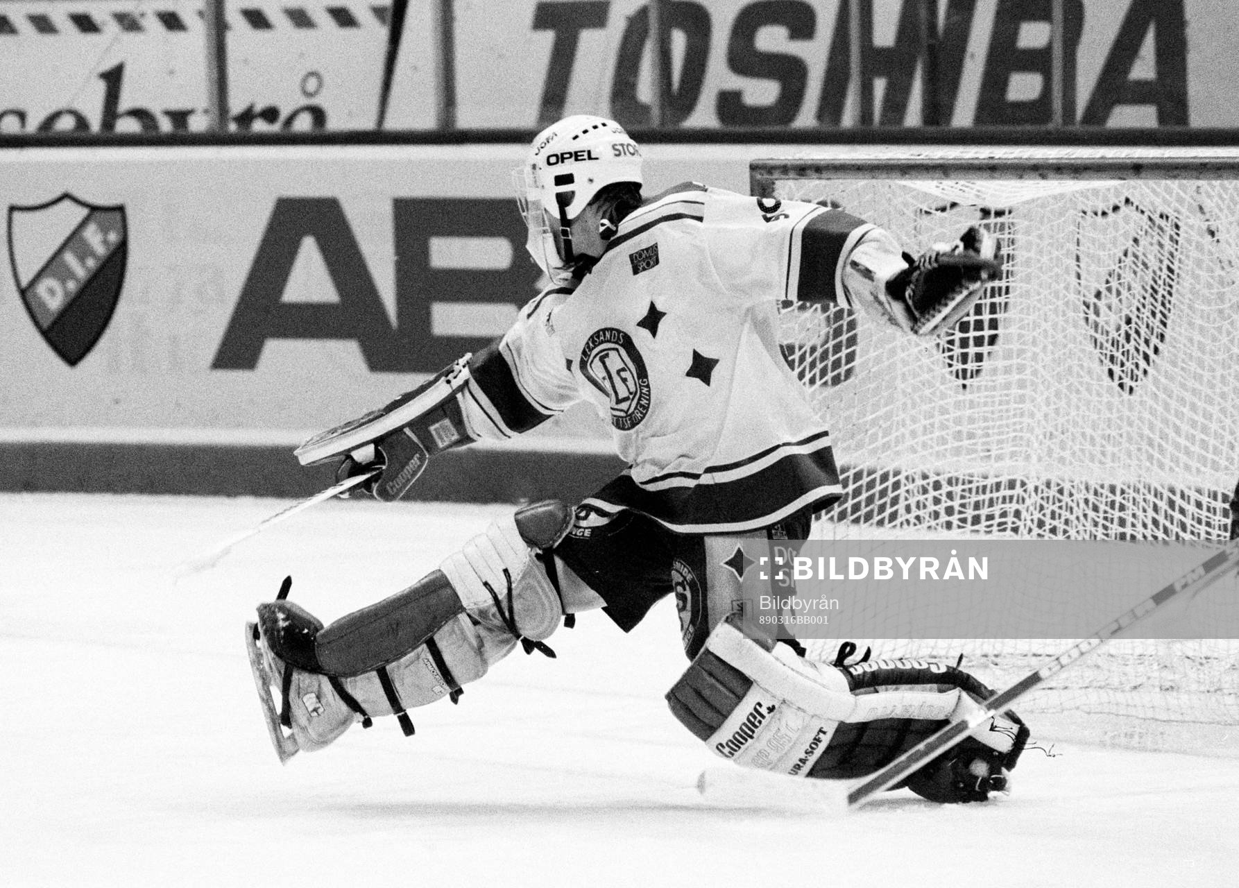 Peter Åslin, målvakt i Leksand