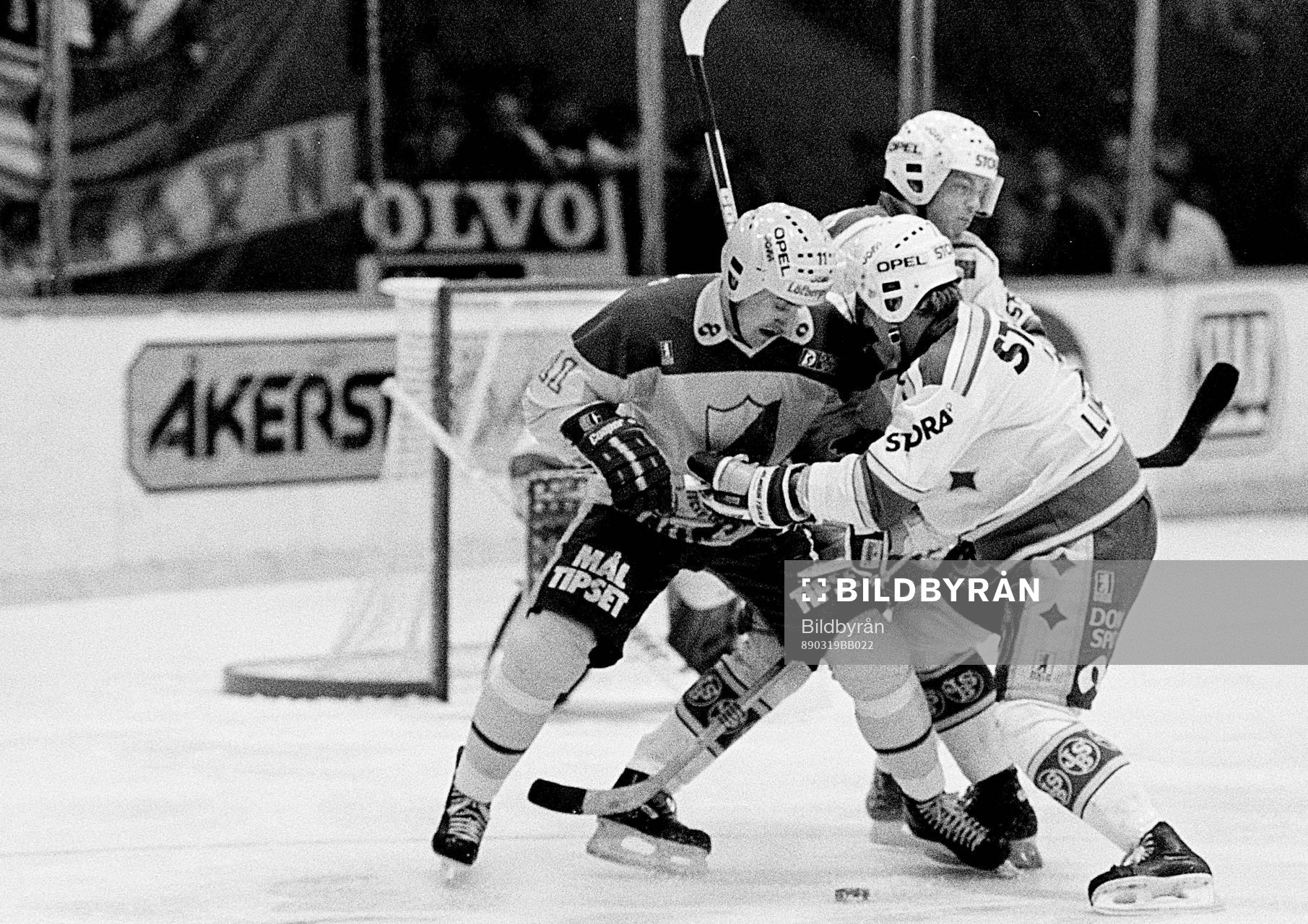 Jens Öhling, Djurgården och Per Lundell, Leksand i kamp