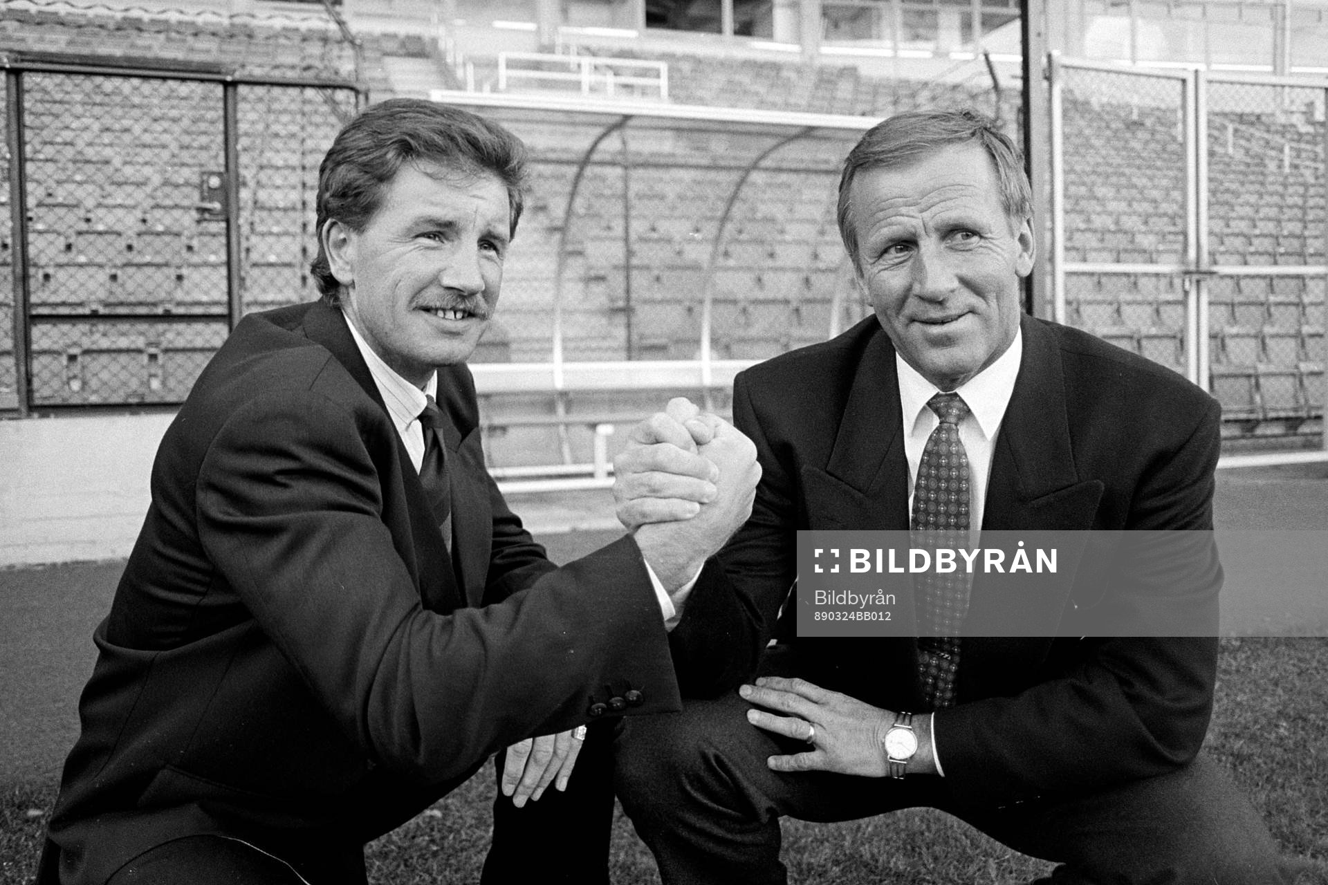 Stuart Baxter, Halmstad och Rolf Zetterlund, Örebro