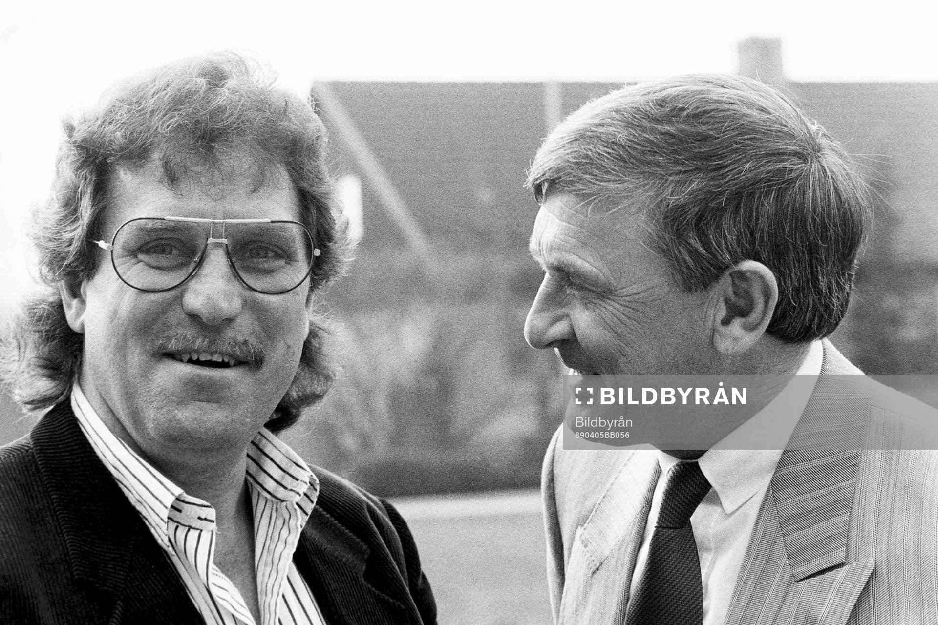 Peter Antoine, tränare i Karlskrona och Rolf Svensson,