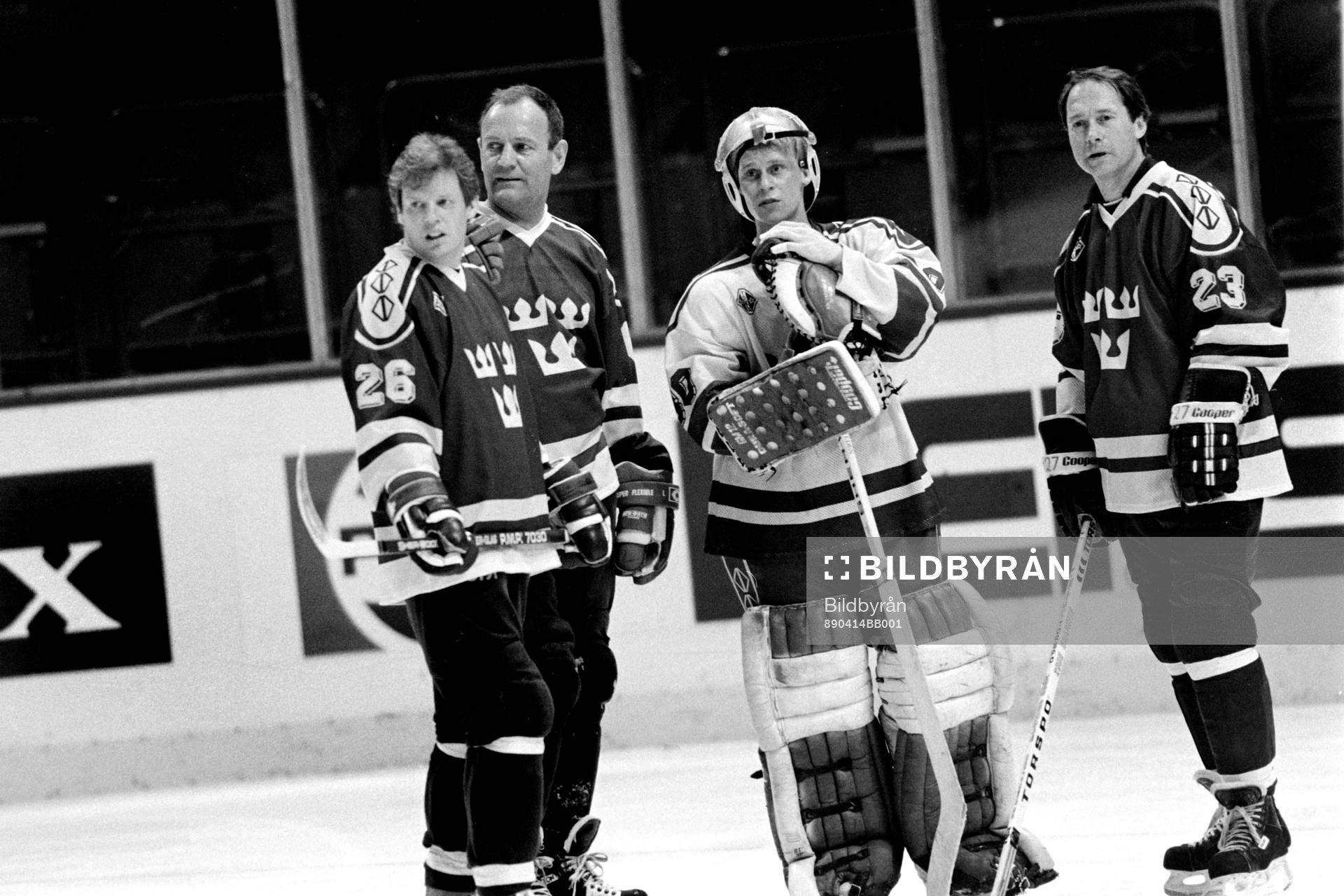 Ulf Nilsson, Ulf Sterner, Peter Åslin, målvakt i Sverige