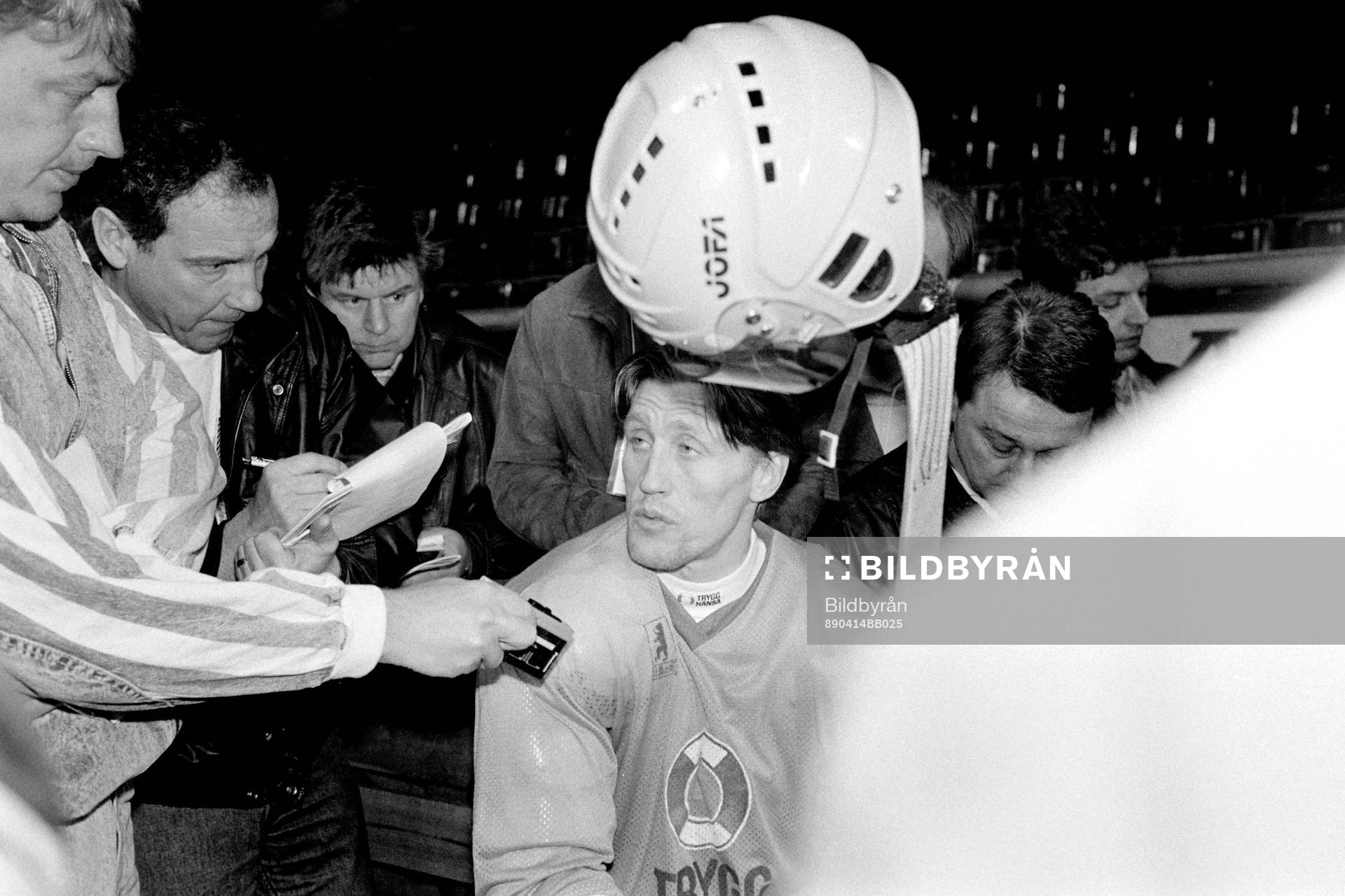 Börje Salming, Sverige intervjuas