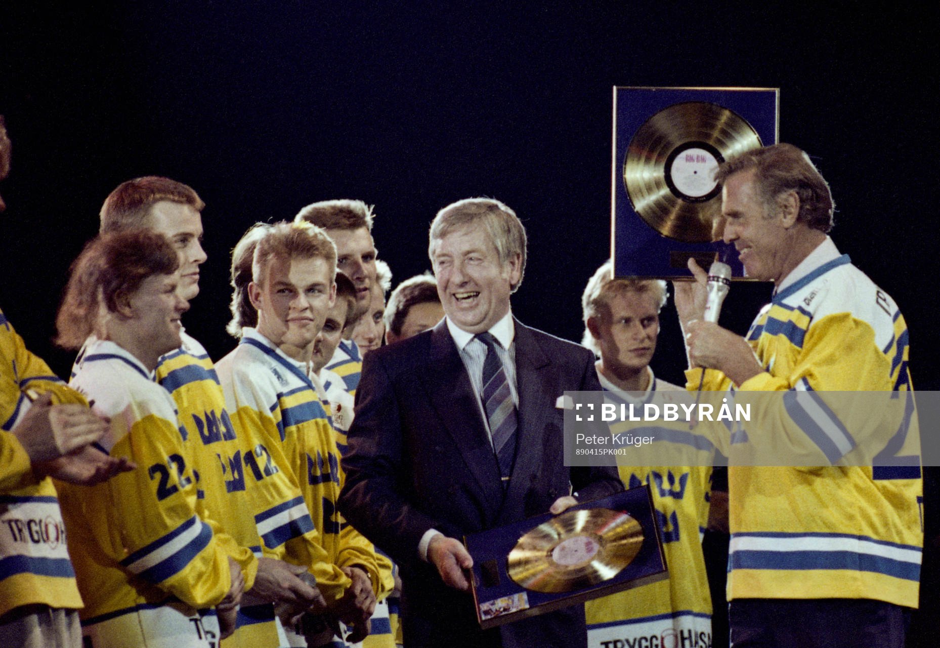 Håkan Södergren, Rickard Fagerlund och Sven Tumba med