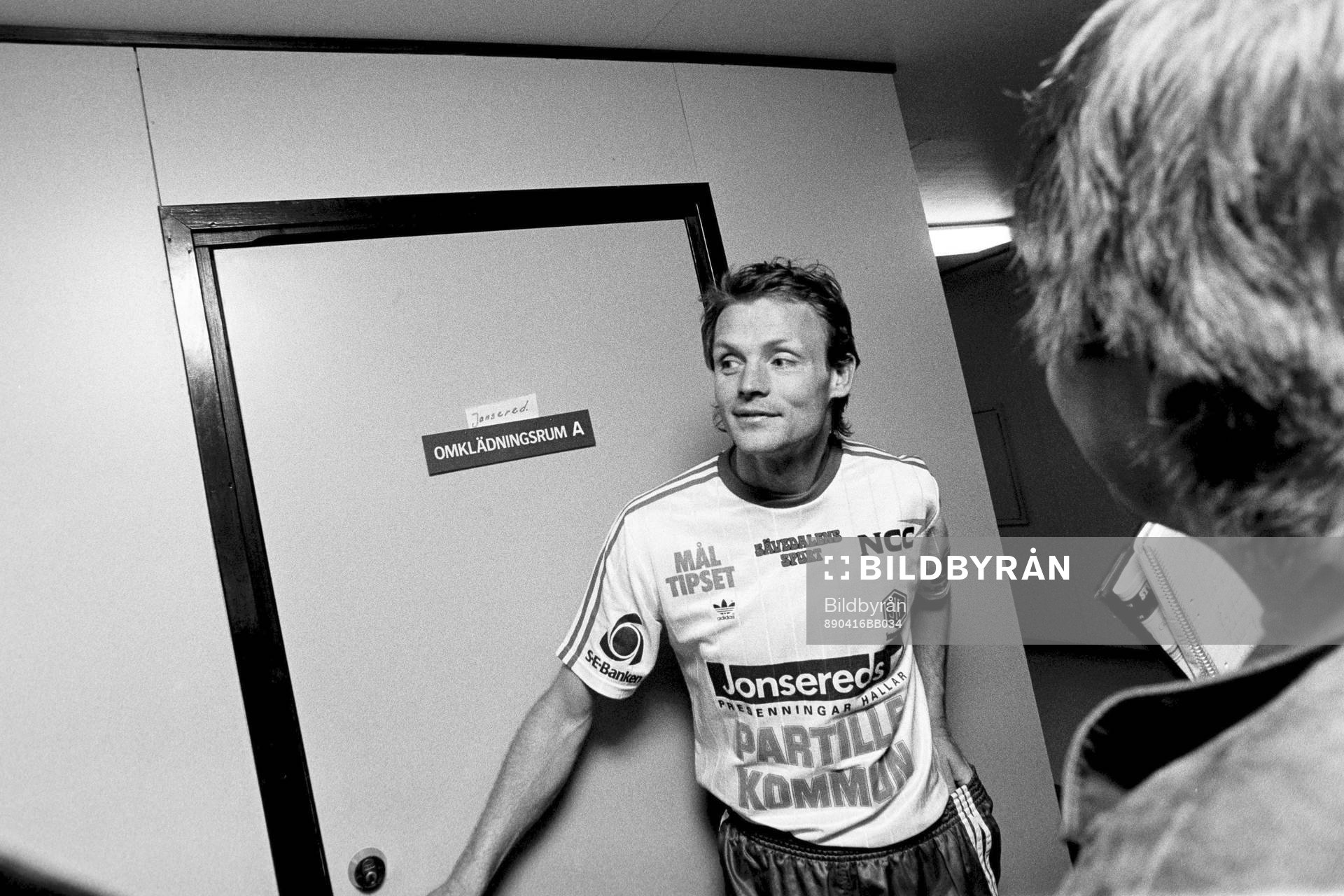 Torbjörn Nilsson, spelande tränare i Jonsered