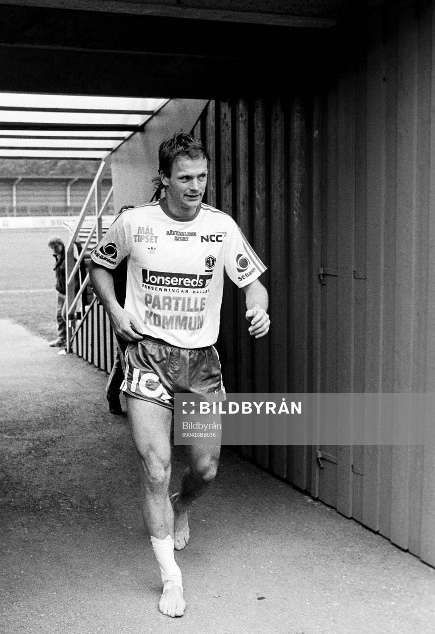 Torbjörn Nilsson, spelande tränare i Jonsered